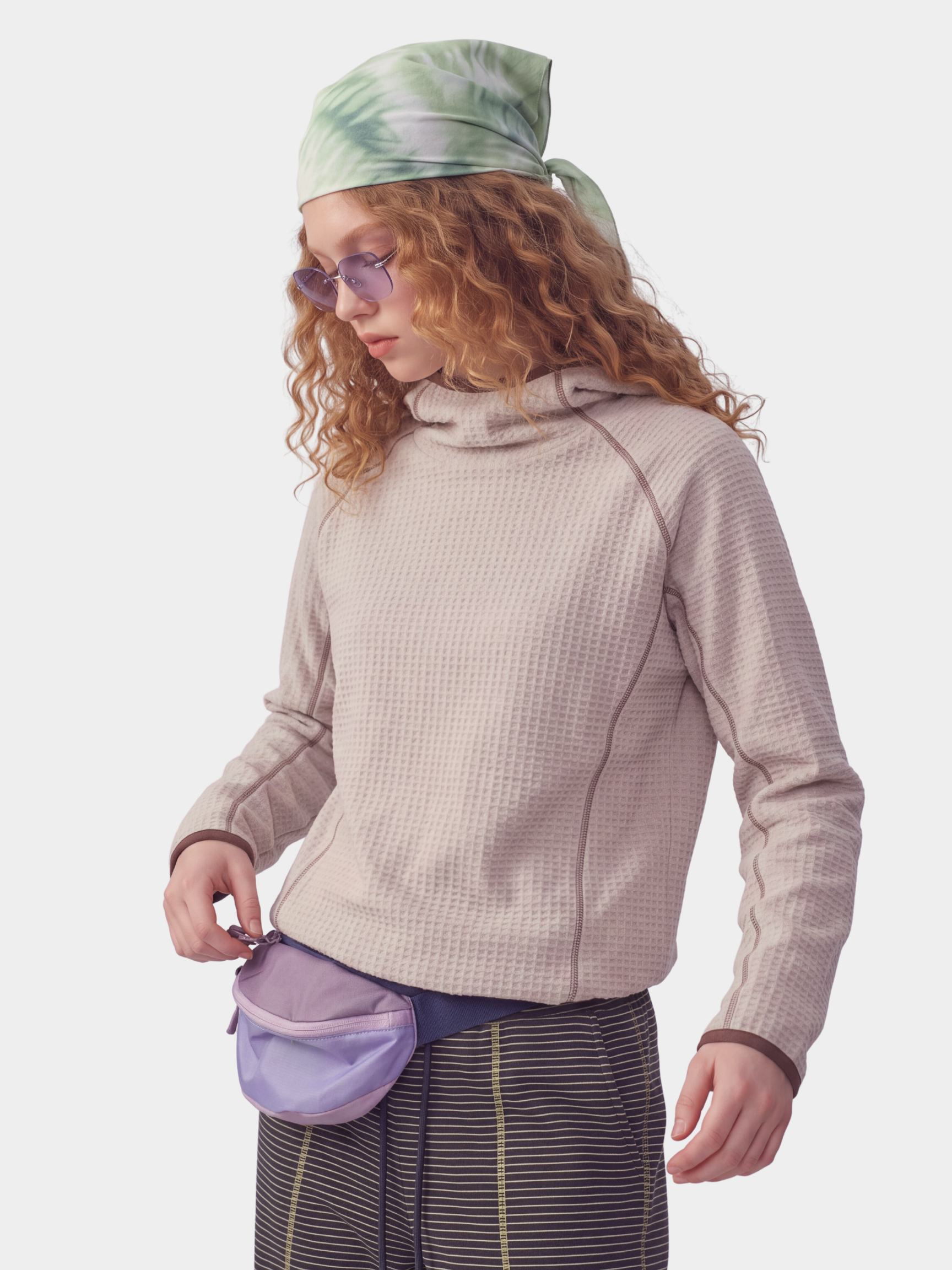 AlpineCrest - Thermolite® Air-Fleece Thermal Hooded Sweatshirt