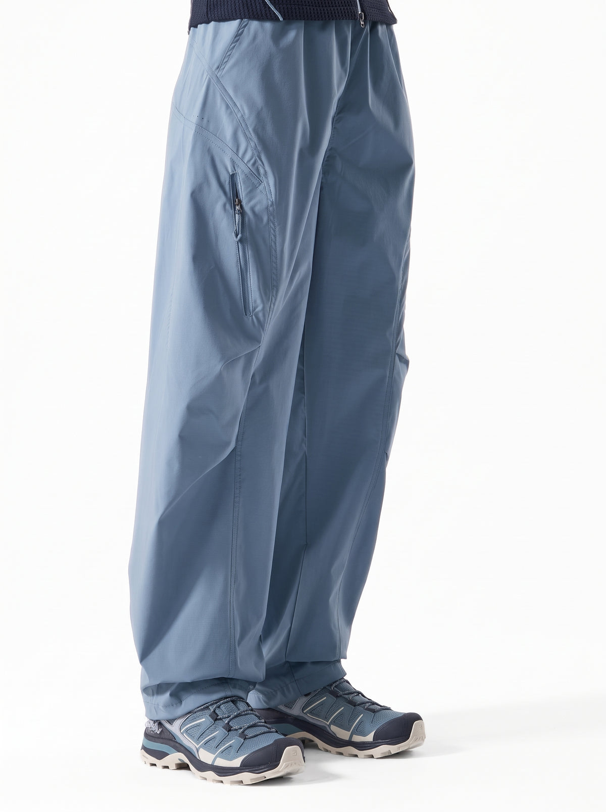 EchoWall - Water-Repellent Wind-Resistant Color-Block Paratrooper Pants