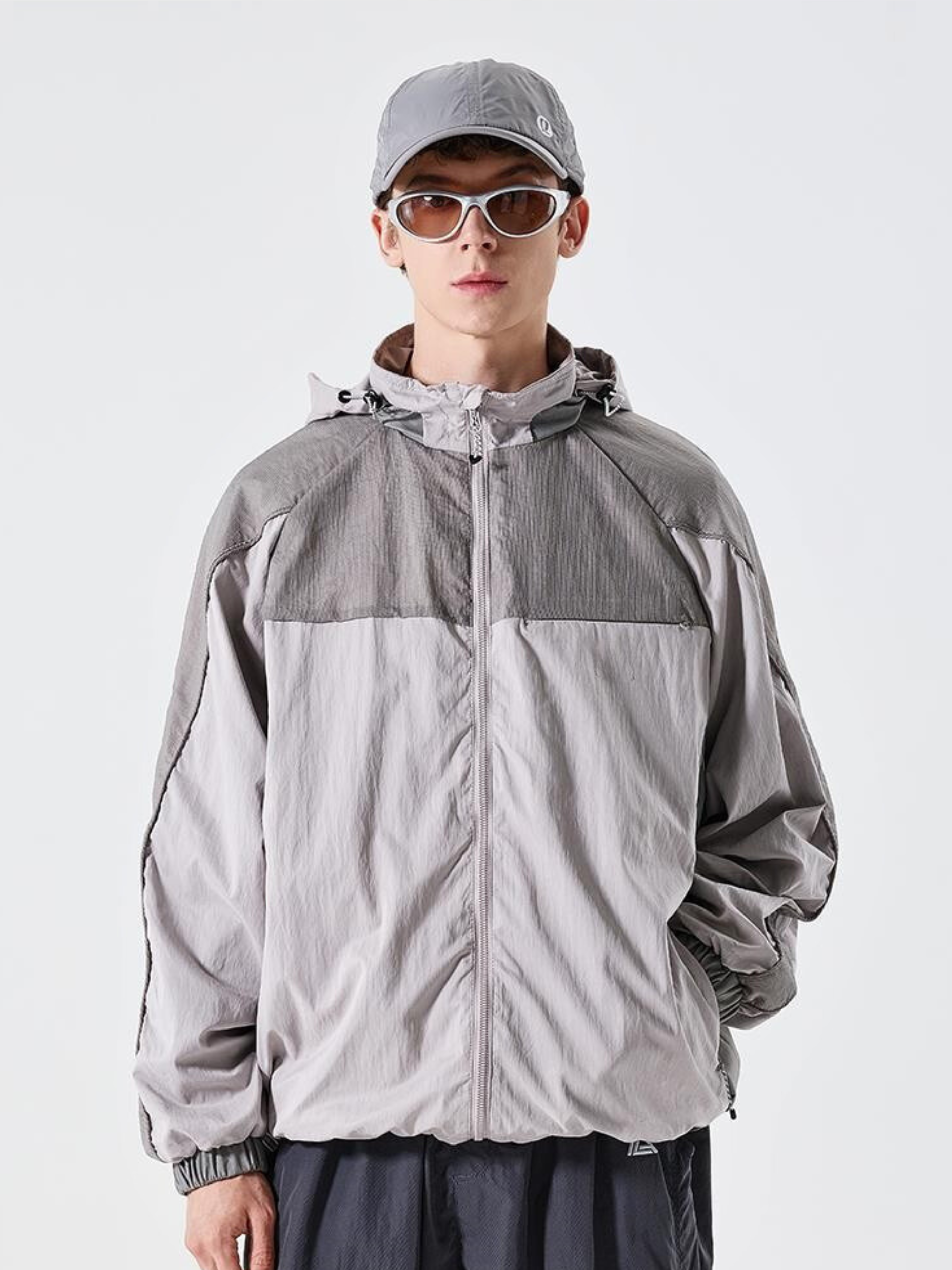Trailmark - Colorblock Hooded Windbreaker Jacket