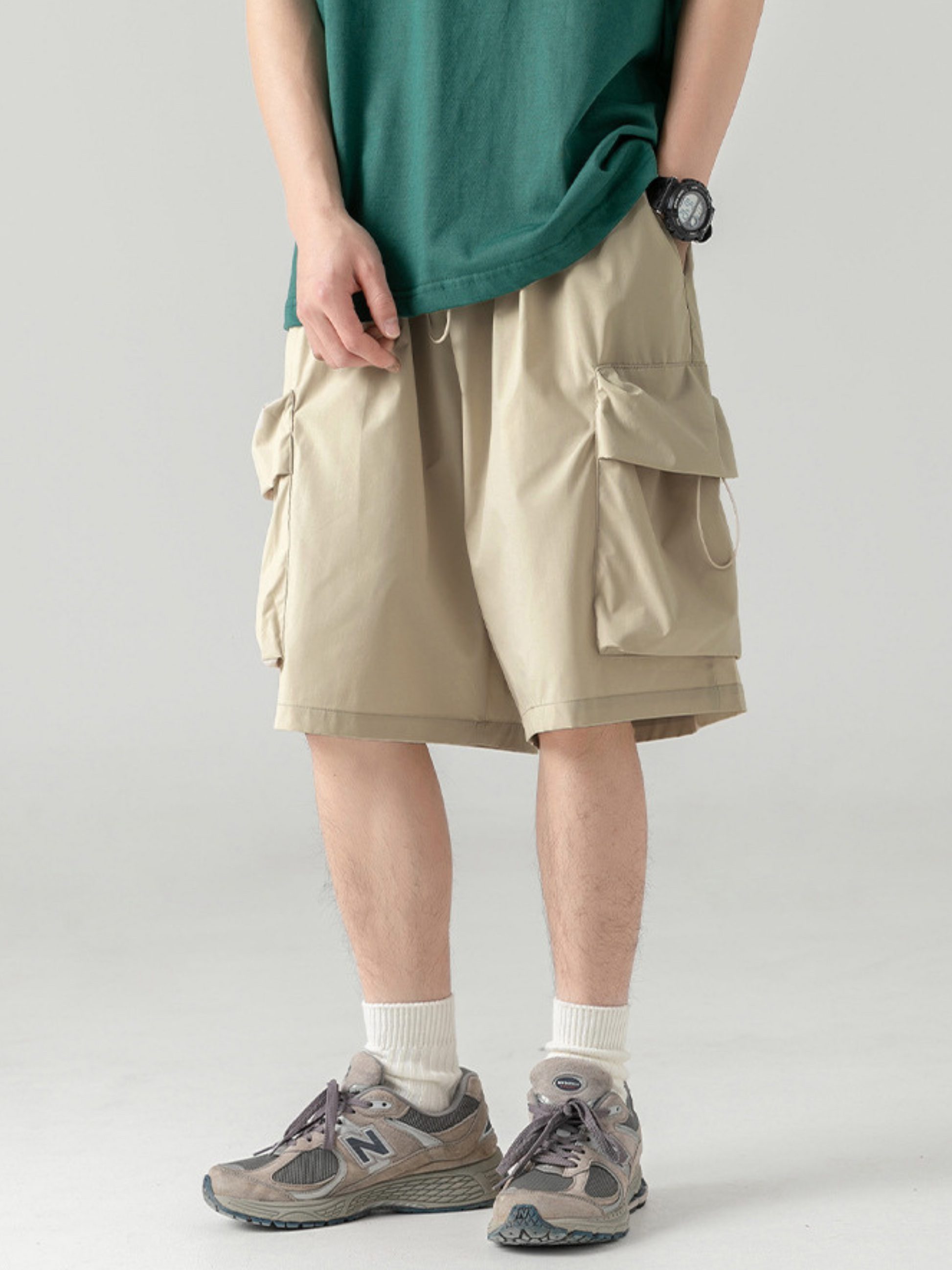 AquaCoat - Men's Loose Fit Hiking Shorts GONGGAR SPORTS