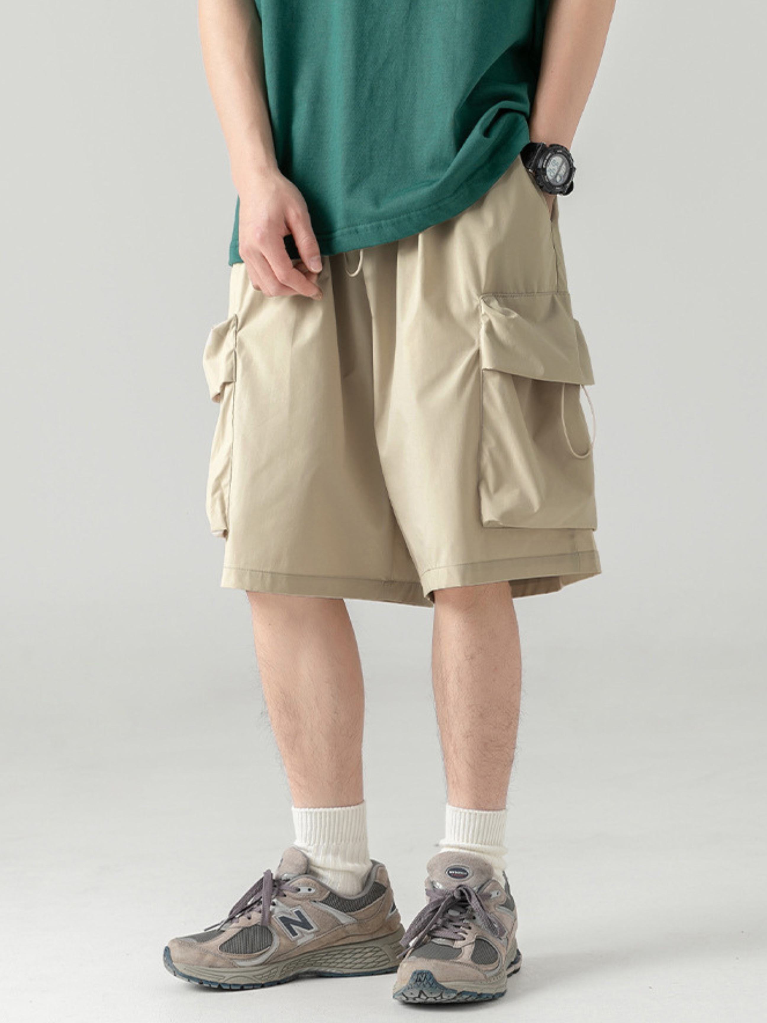 AquaCoat - Men's Loose Fit Hiking Shorts GONGGAR SPORTS