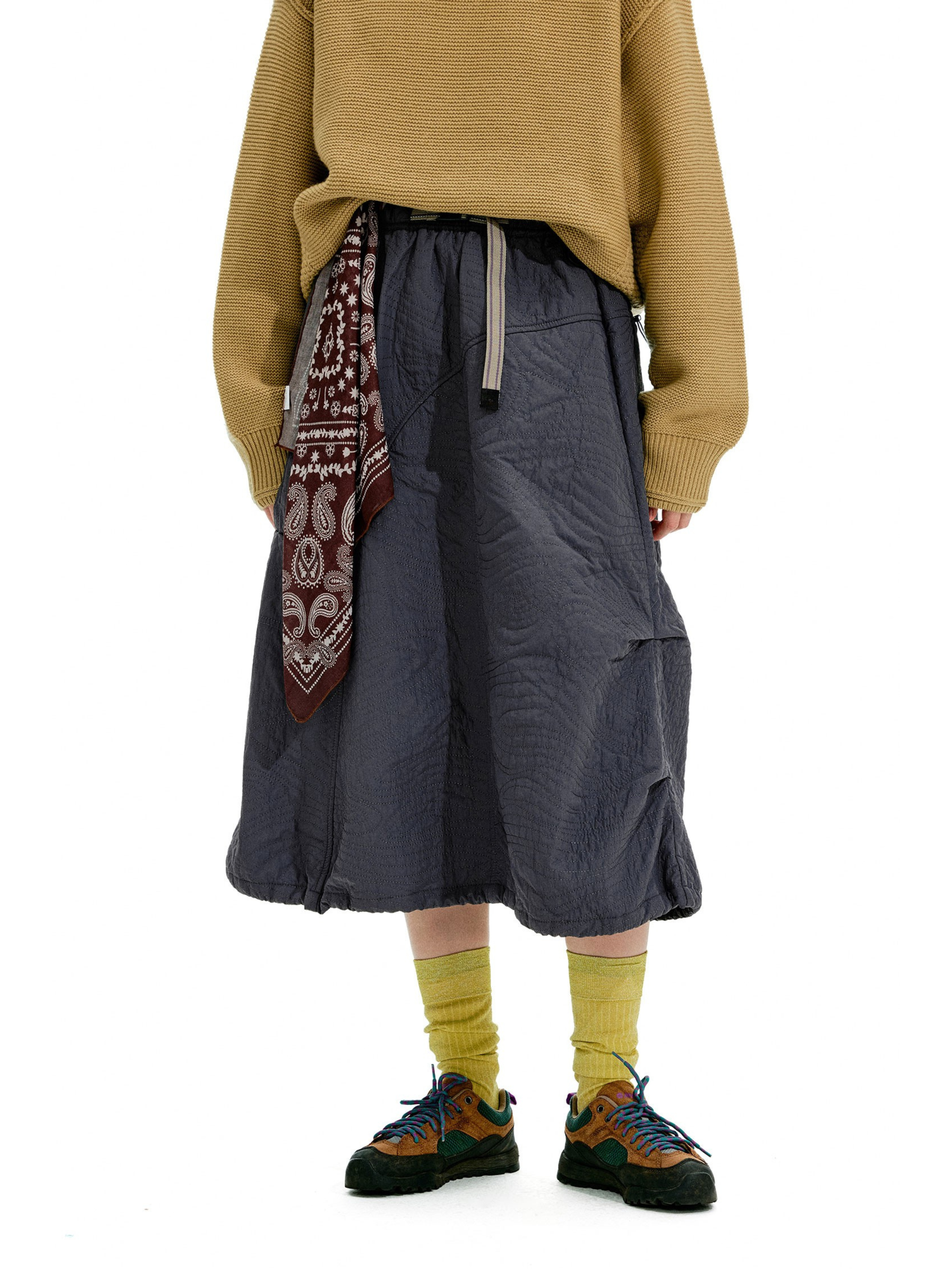 Emberflare - Women's Quilted Insulated Midi Skirt