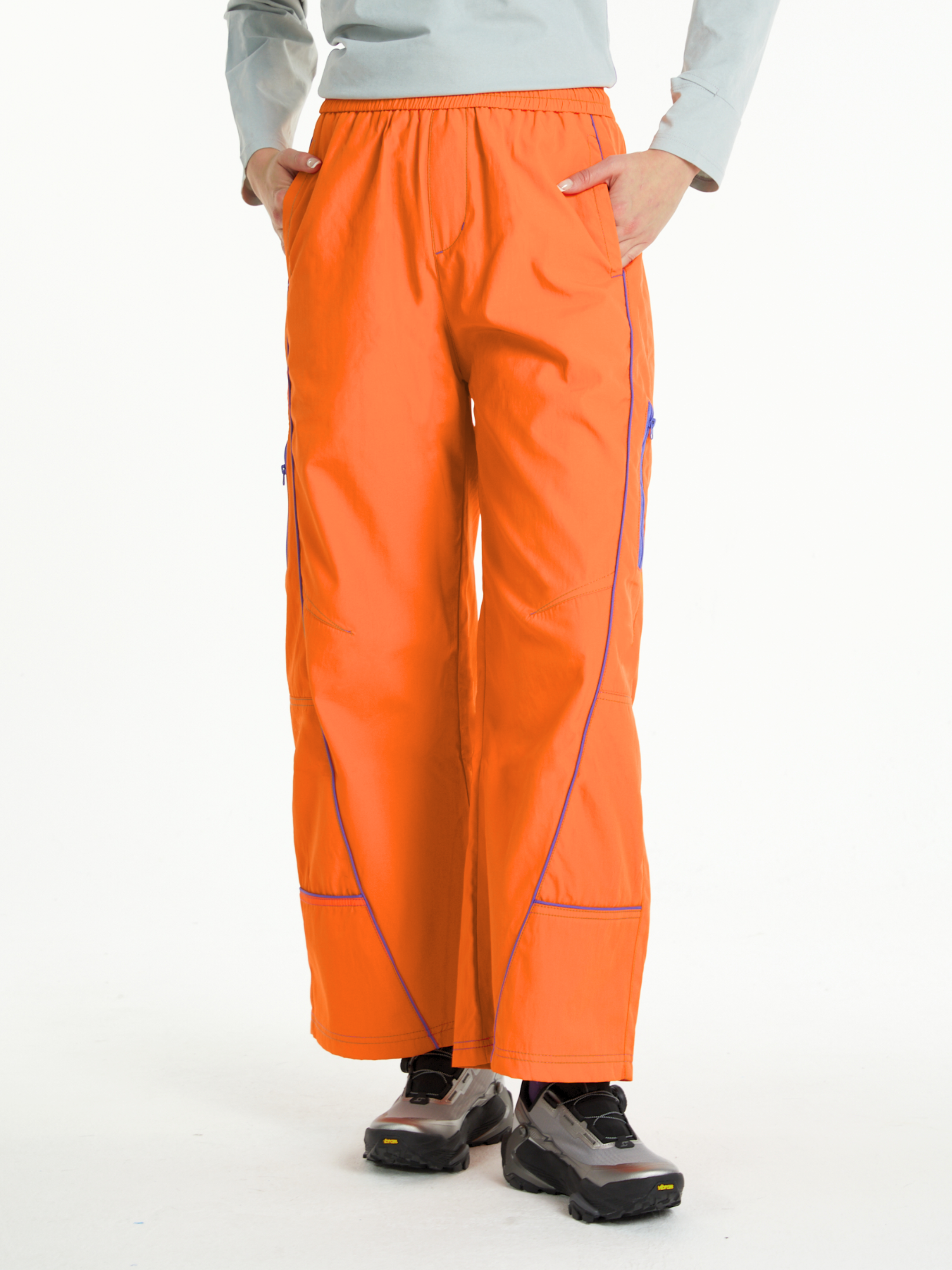 FoxView - Three-Proof Colorblock Striped Curved-Cut Pants – GONGGAR SPORTS