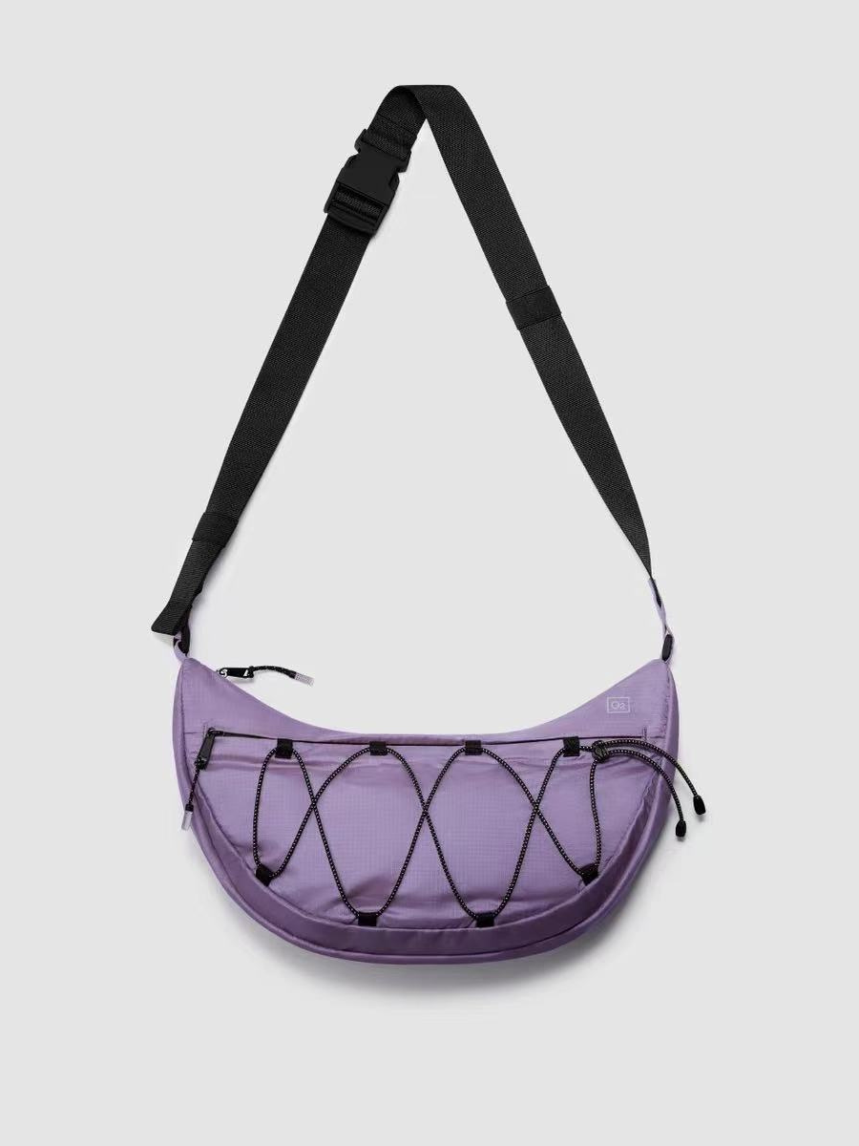 Dunebluff - Portable Crescent Canvas Crossbody Waist Bag