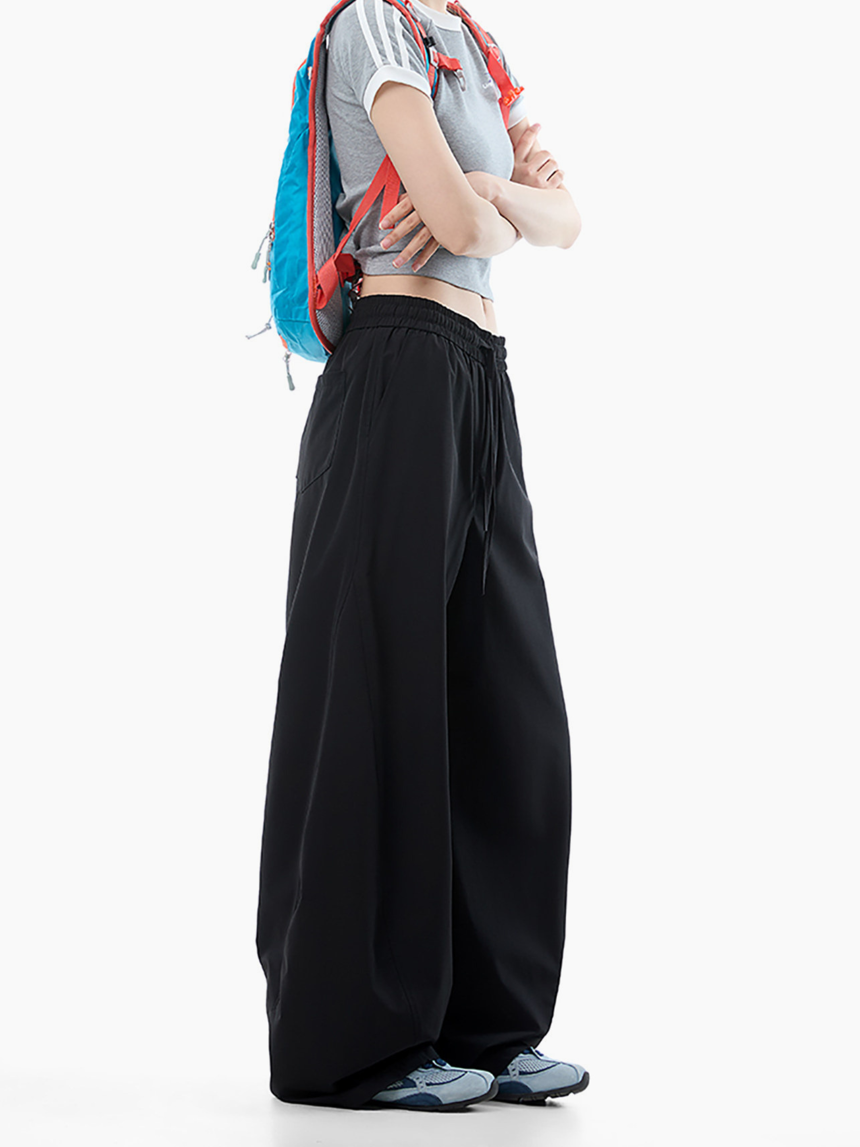 HaloFlow - Women's Breathable Cooling Curved-Leg Sport Pants