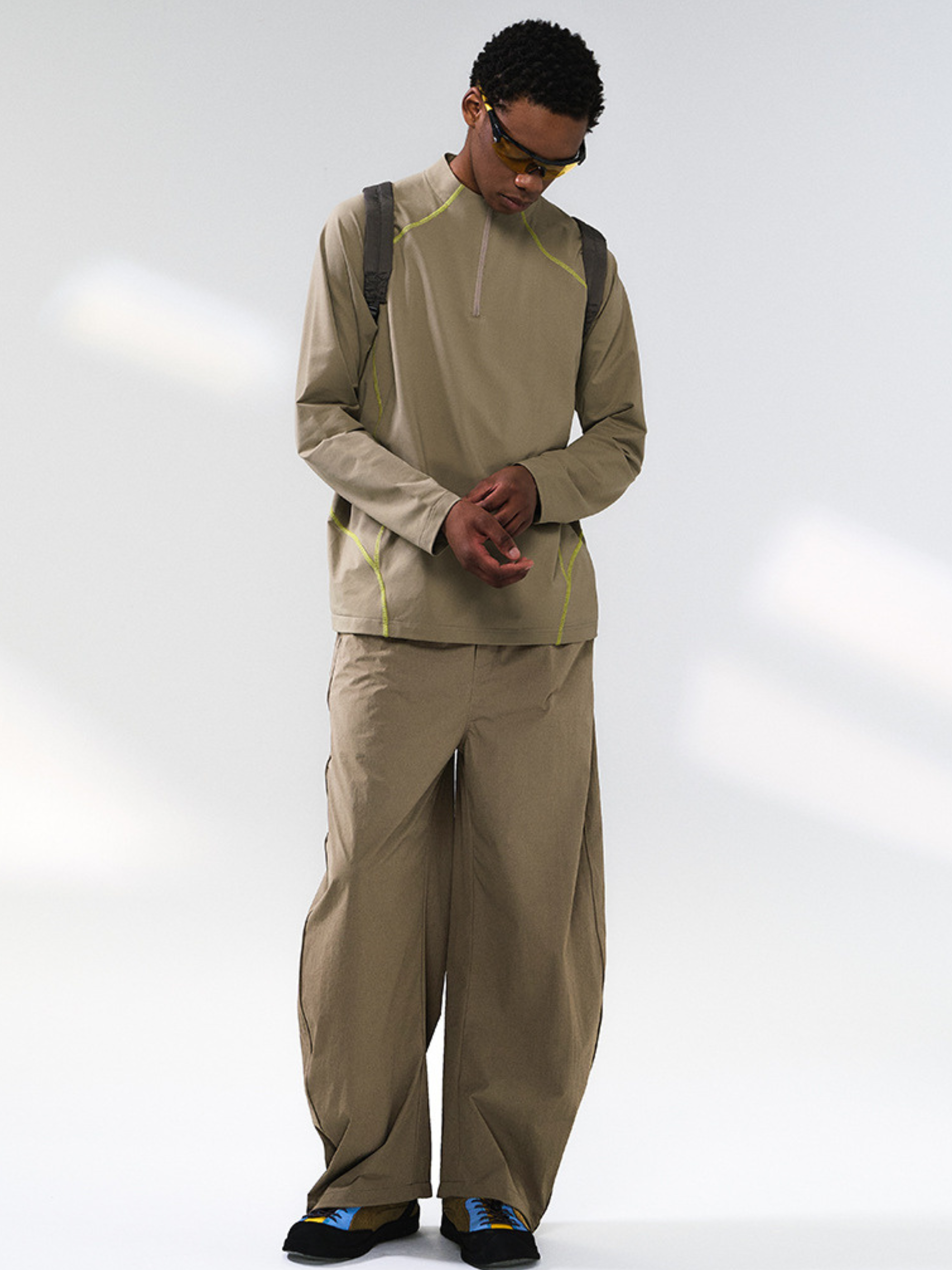 FireNet - Men's Quick-Drying Scimitar Wide-Leg Pants