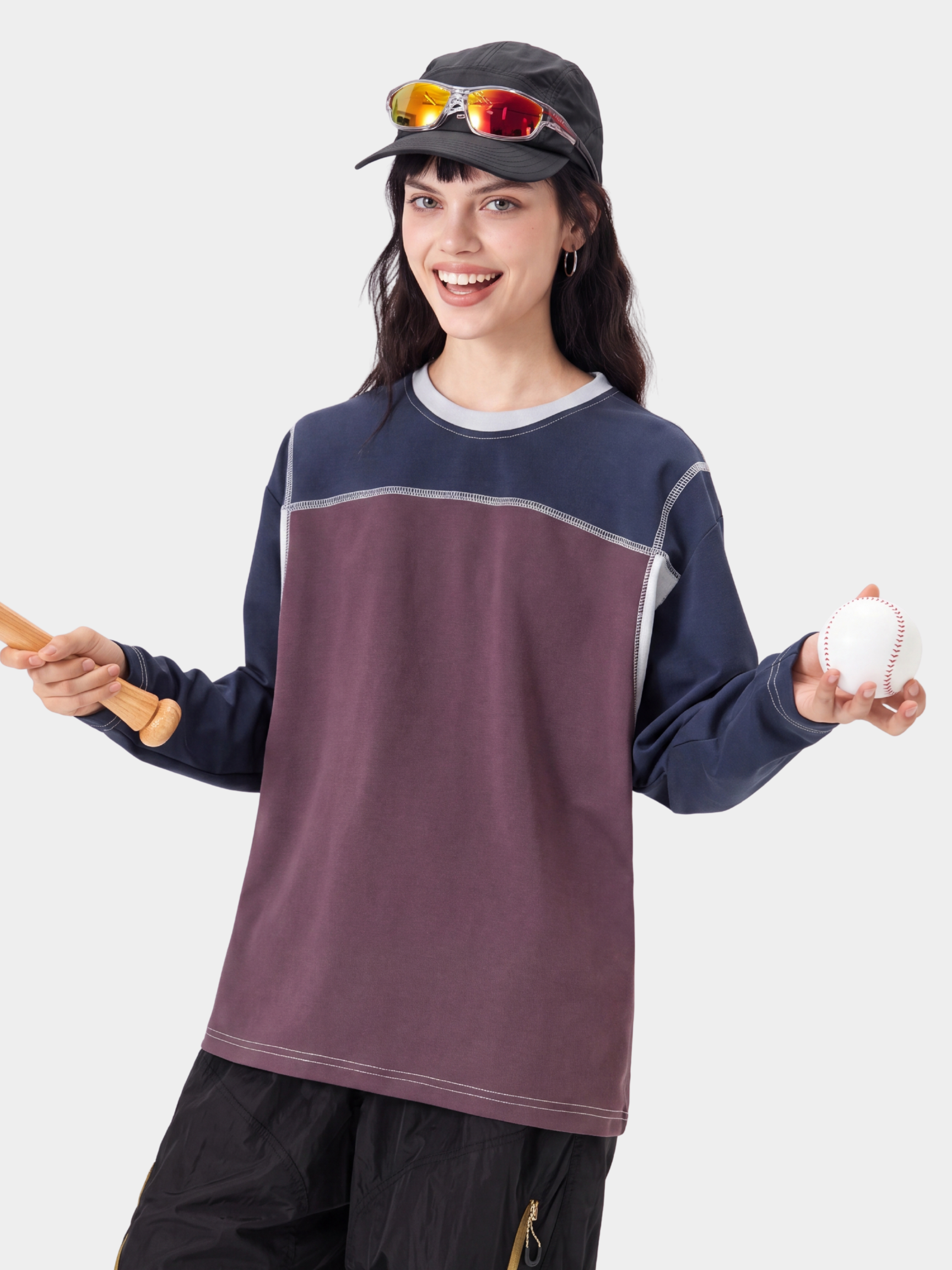 GoldDrift - Unisex Moisture-Wicking & Quick-Dry Long Sleeve T-Shirt