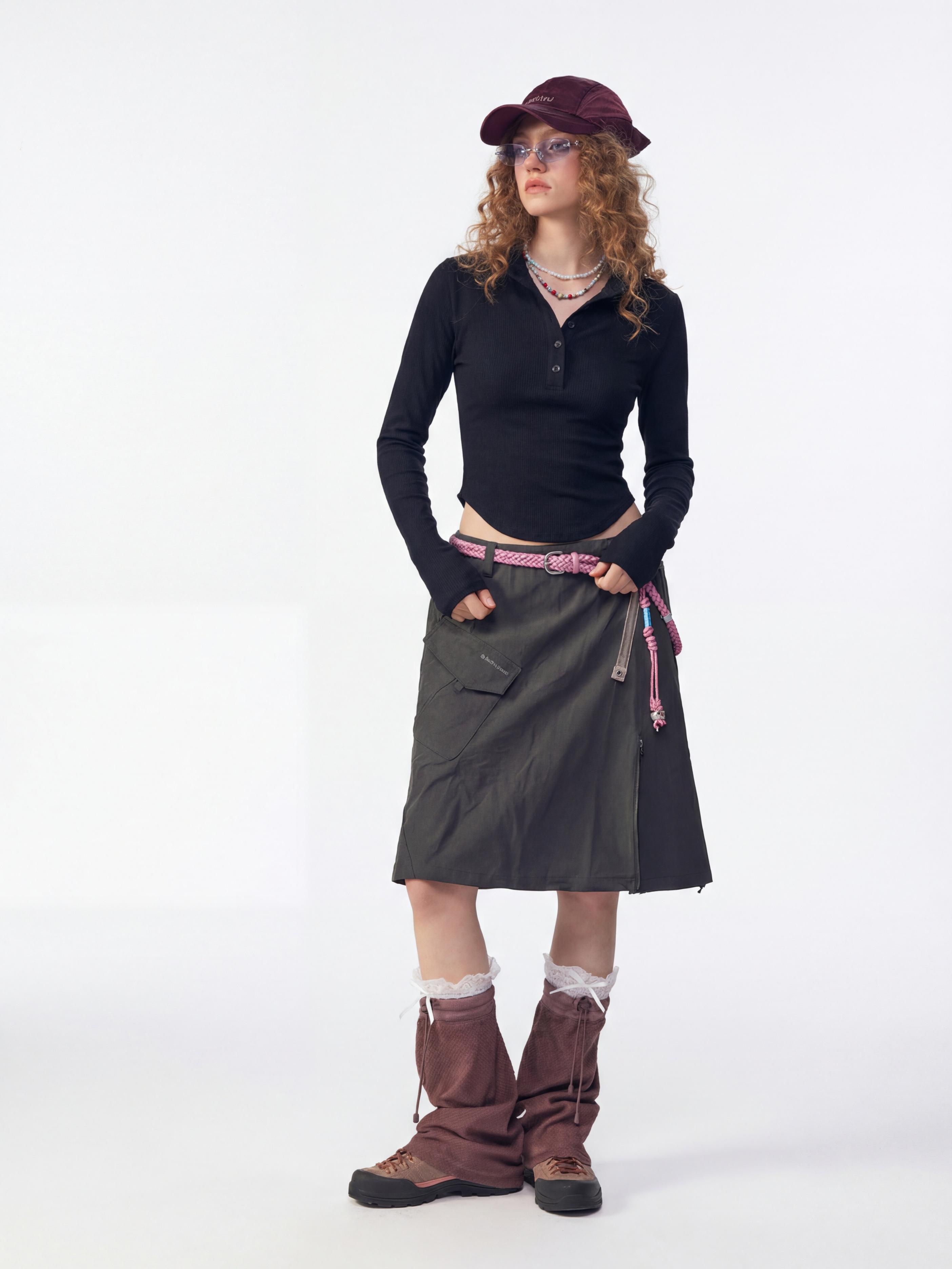 Canyonnest - Women's Fleece-Lined Curved-Hem Long Sleeve Top