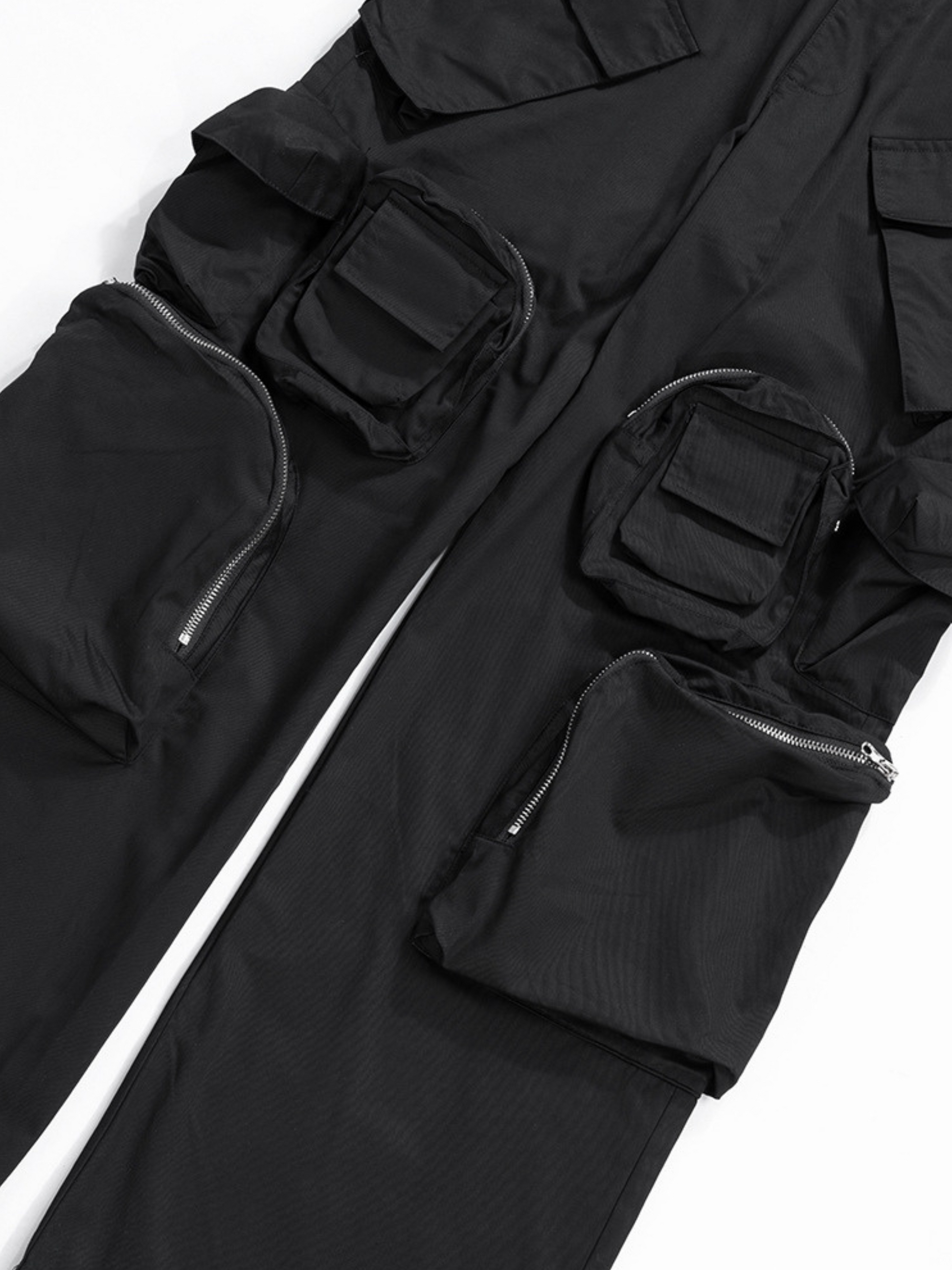 SkyChair - Men's Utility Cargo Wide-Leg Pants GONGGAR SPORTS