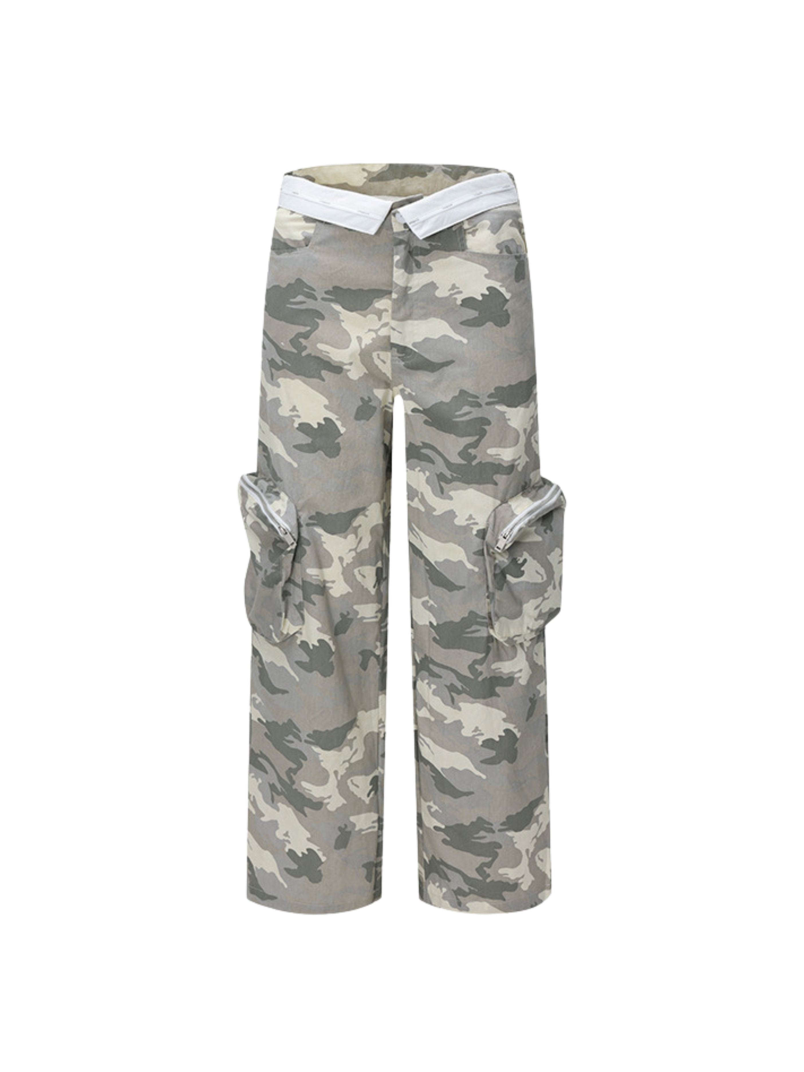 ThornDeck - Women's Grey Camo Cargo Pants