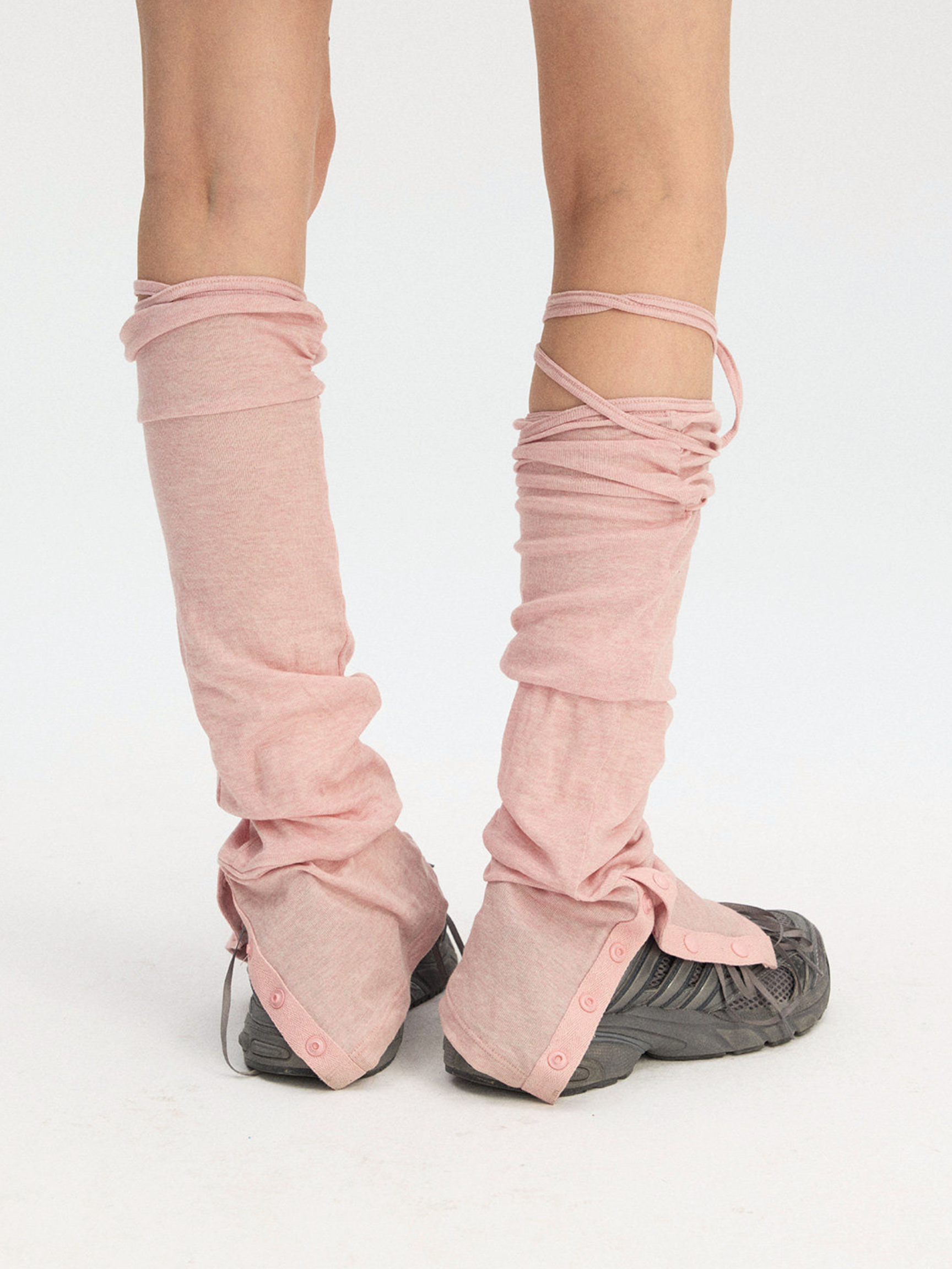 BellDrift - Women's Adjustable Tie-Up Flared Leg Warmers