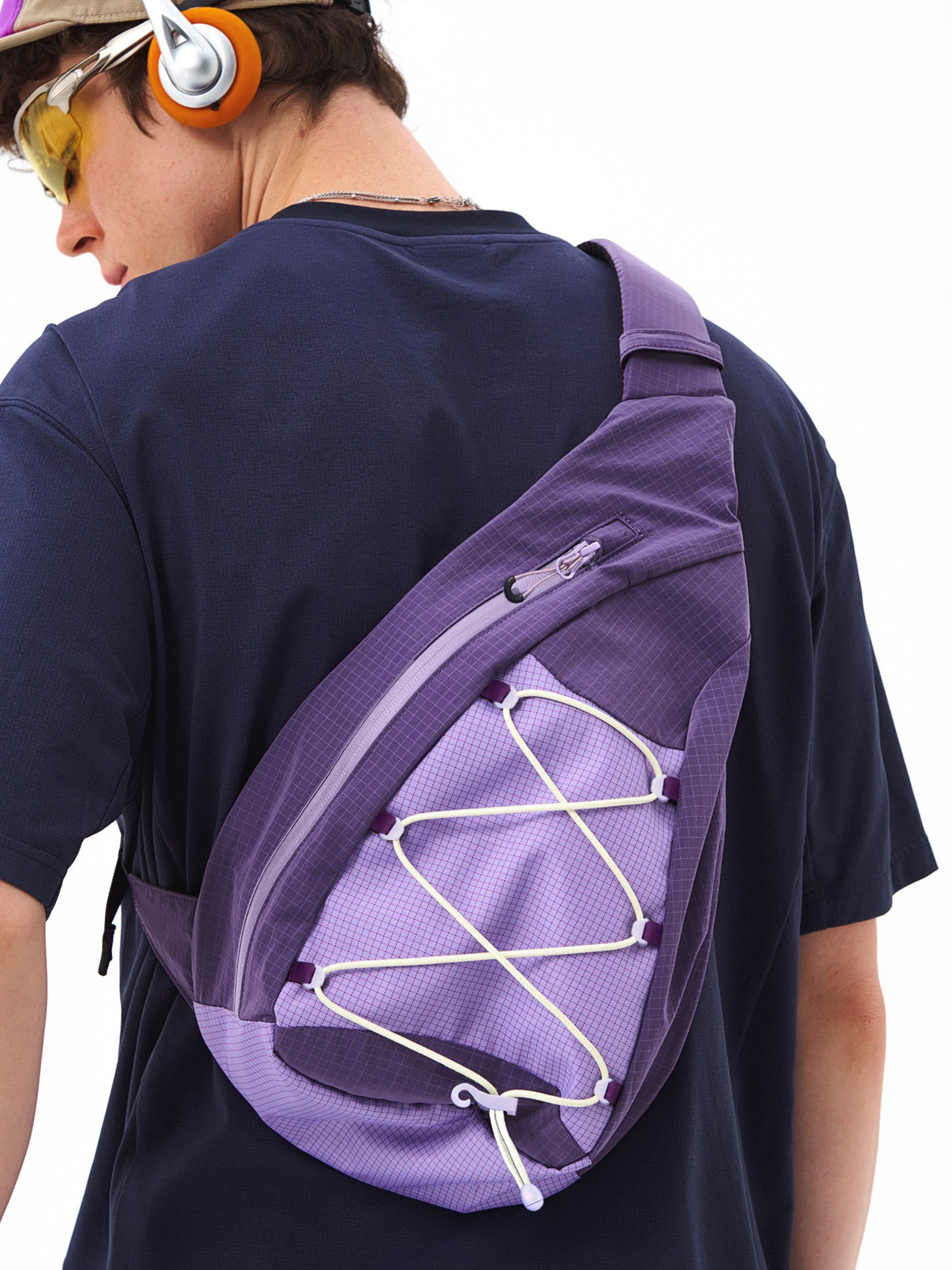 Stormmist - Multi-Compartment Interior Crossbody Sling Bag