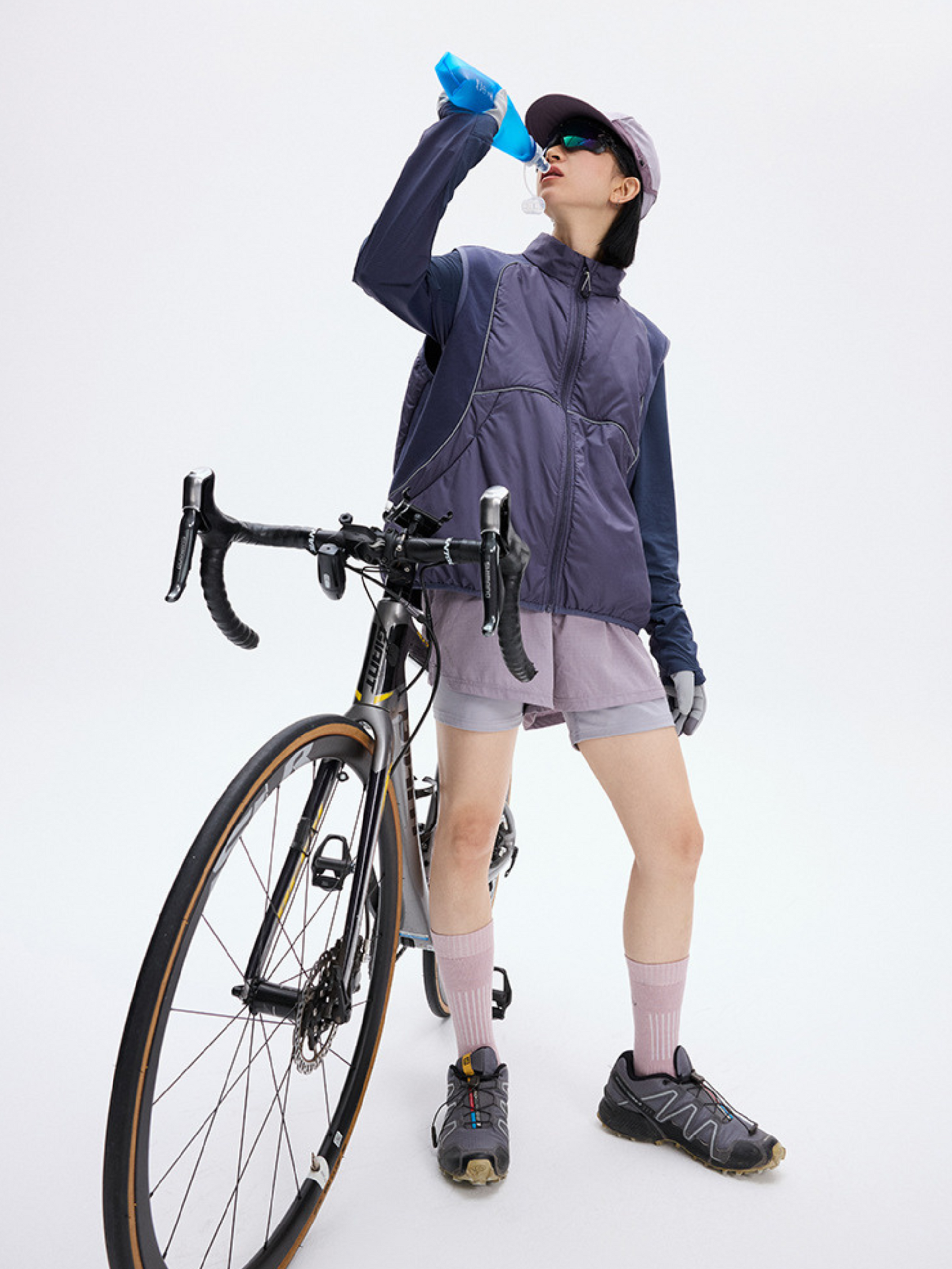 BluffEdge - Unisex Colorblock Outdoor Insulated Vest GONGGAR SPORTS