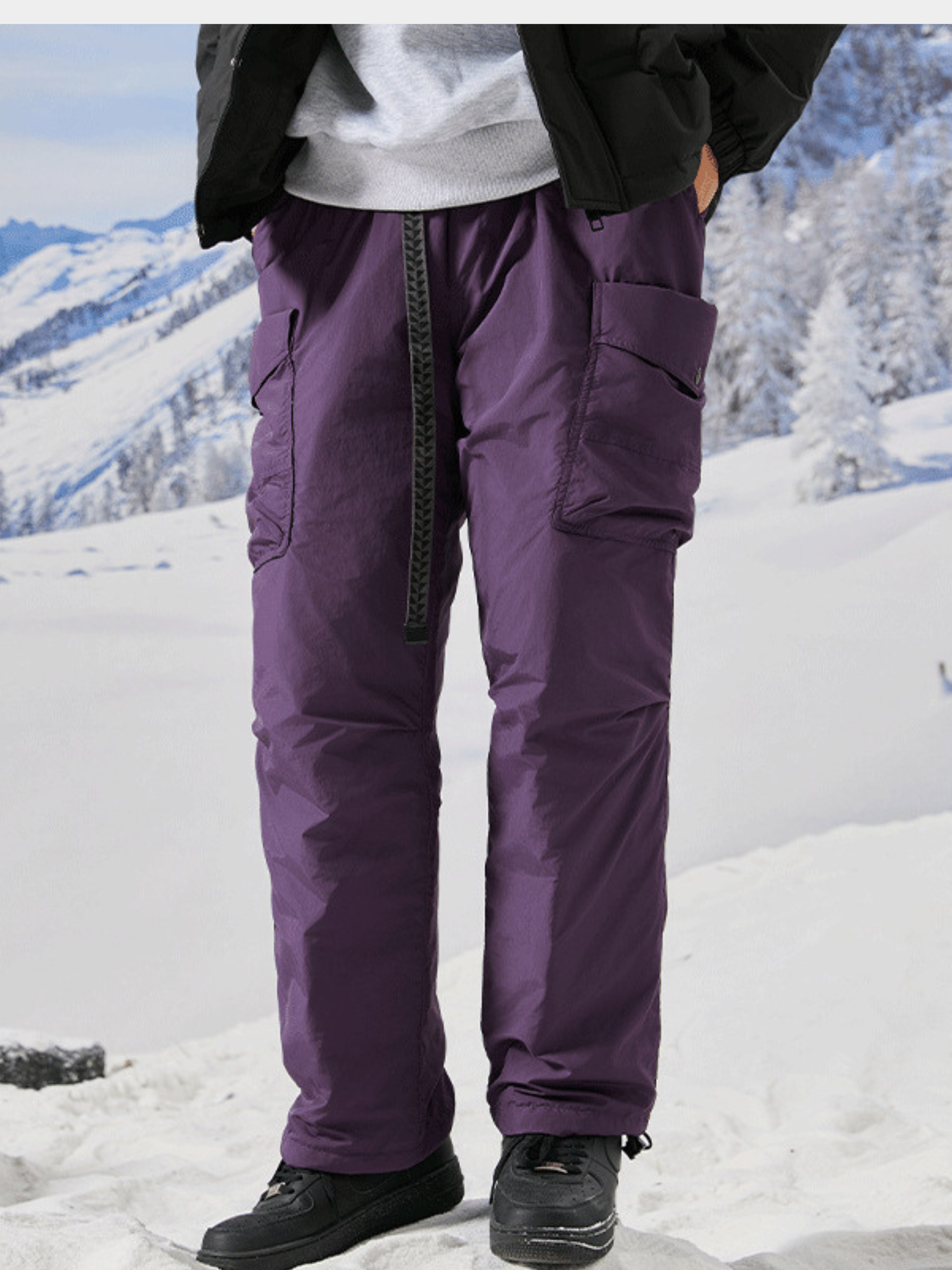 EagleCore - Unisex Down-Insulated Alpine Cargo Pants GONGGAR SPORTS