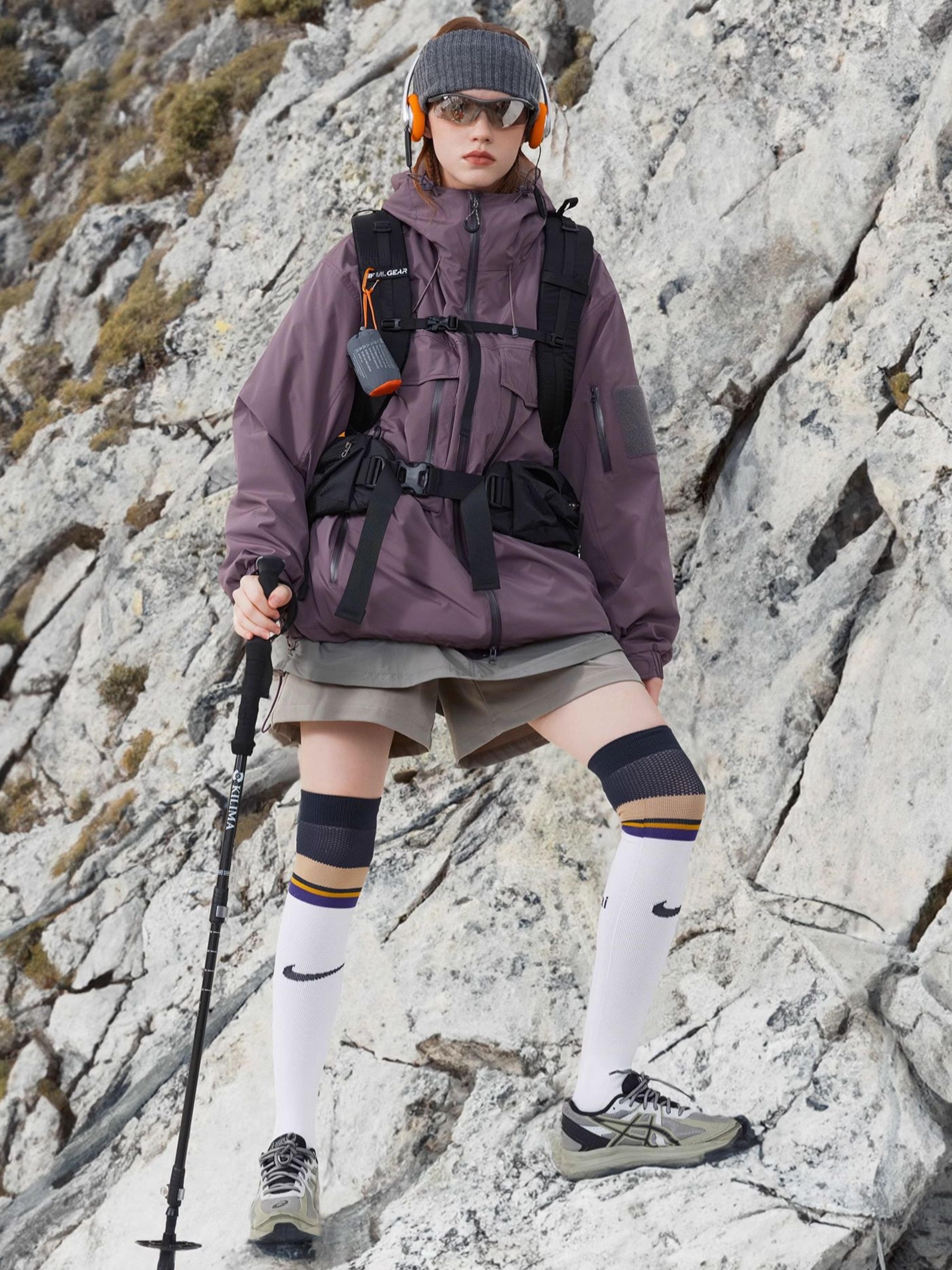 CanyonLife - Unisex Hard Shell Waterproof Outdoor Jacket