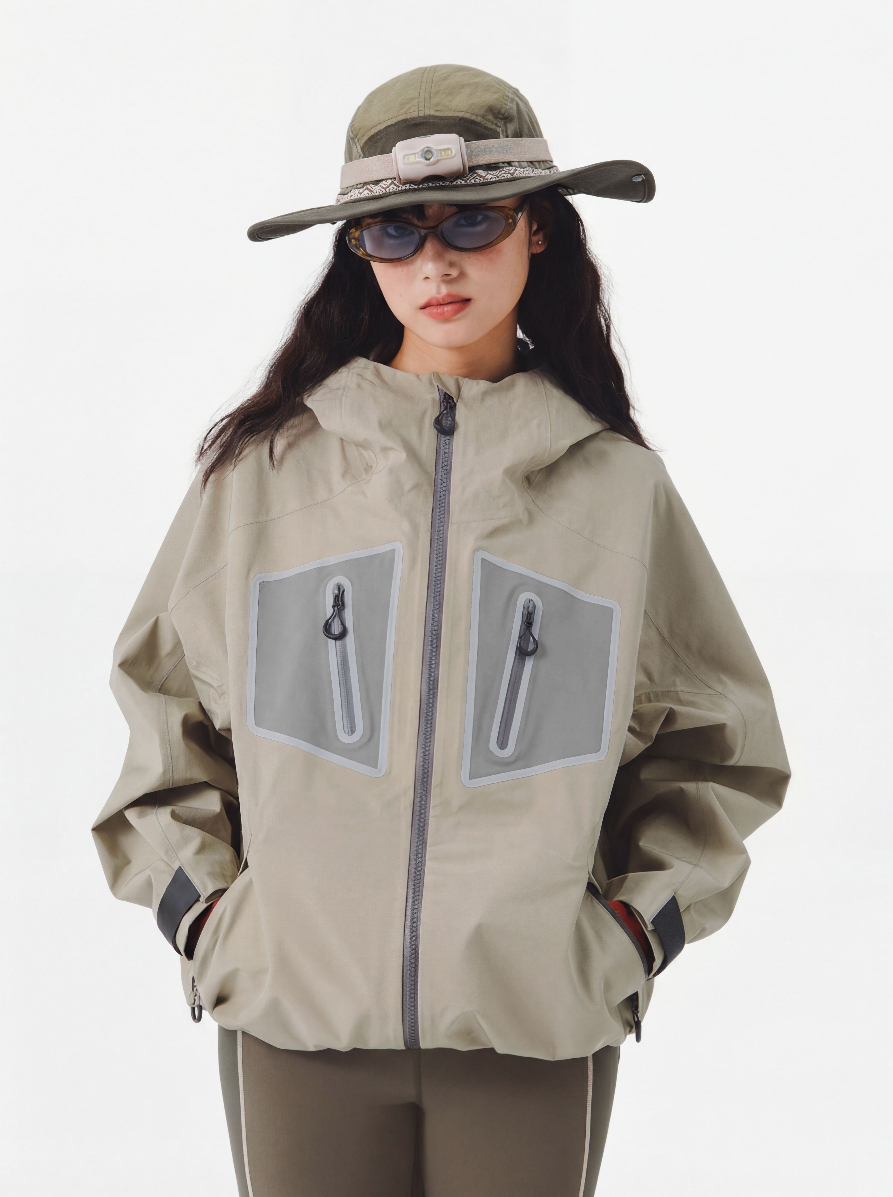 CougarCase - Unisex Waterproof Breathable Hard Shell Jacket