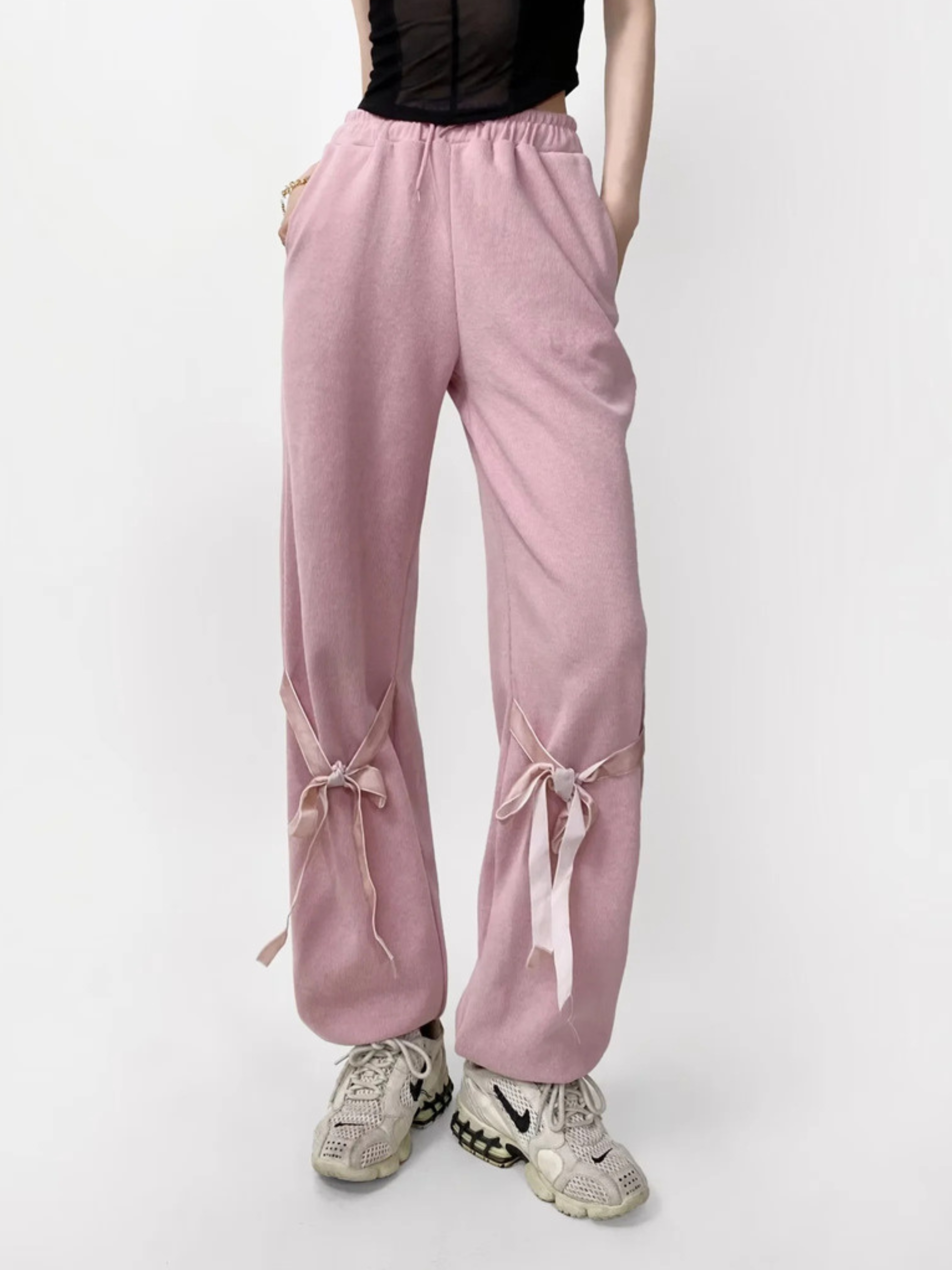 ThornScope - Women's Drawstring Elastic Waist Cuffed Pants