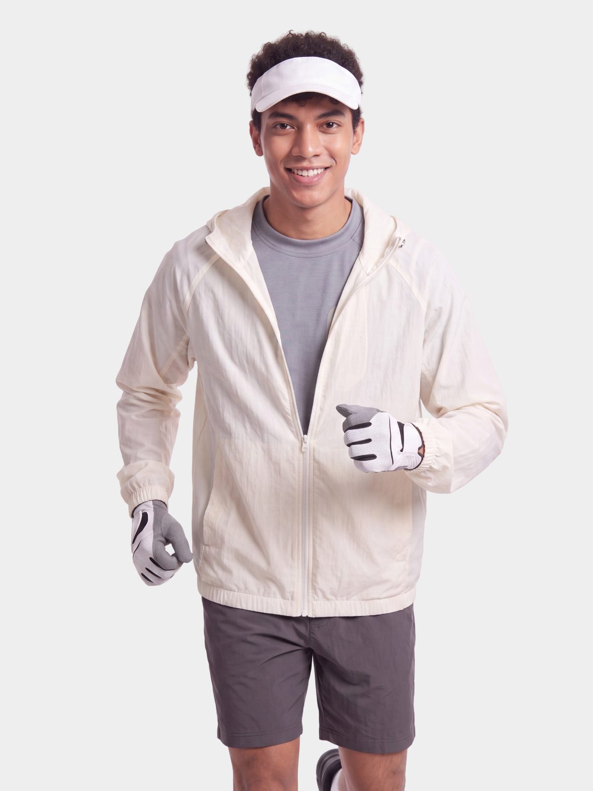 StainOff - Men's UPF 50+ Hooded Sun Protection Jacket