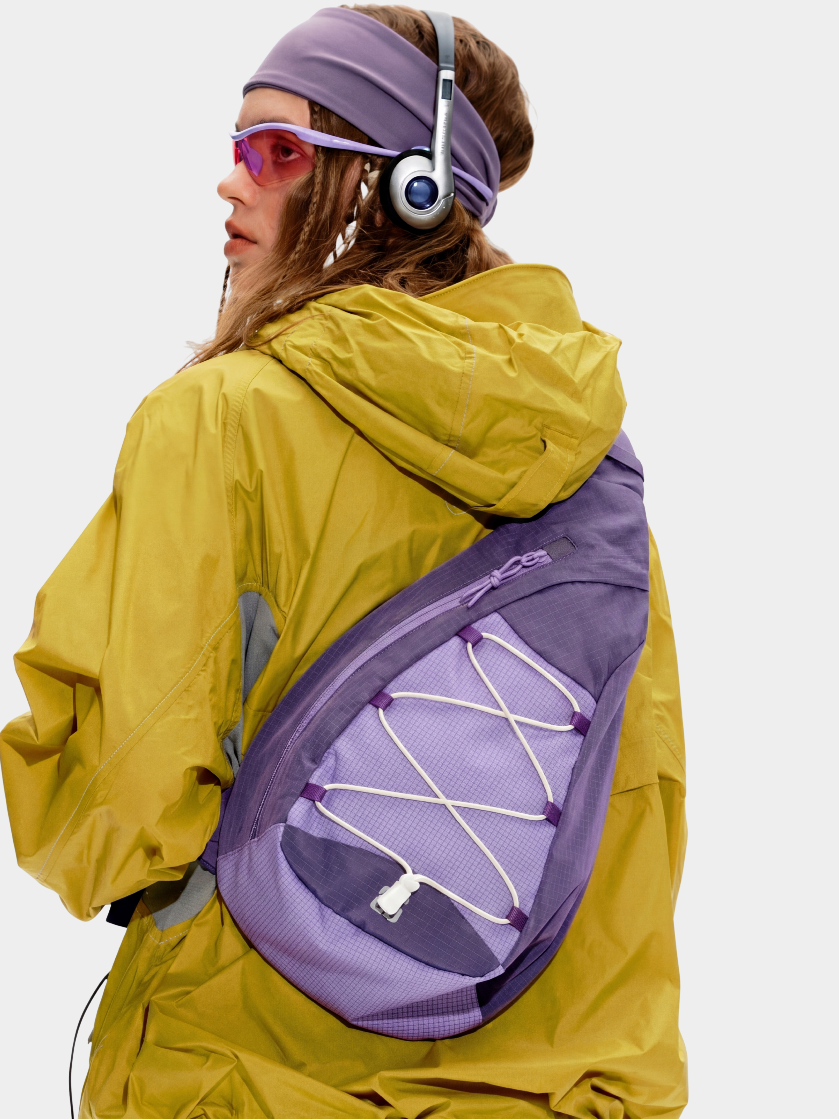 Stormmist - Lightweight Multi-Compartment Interior Crossbody Sling Bag