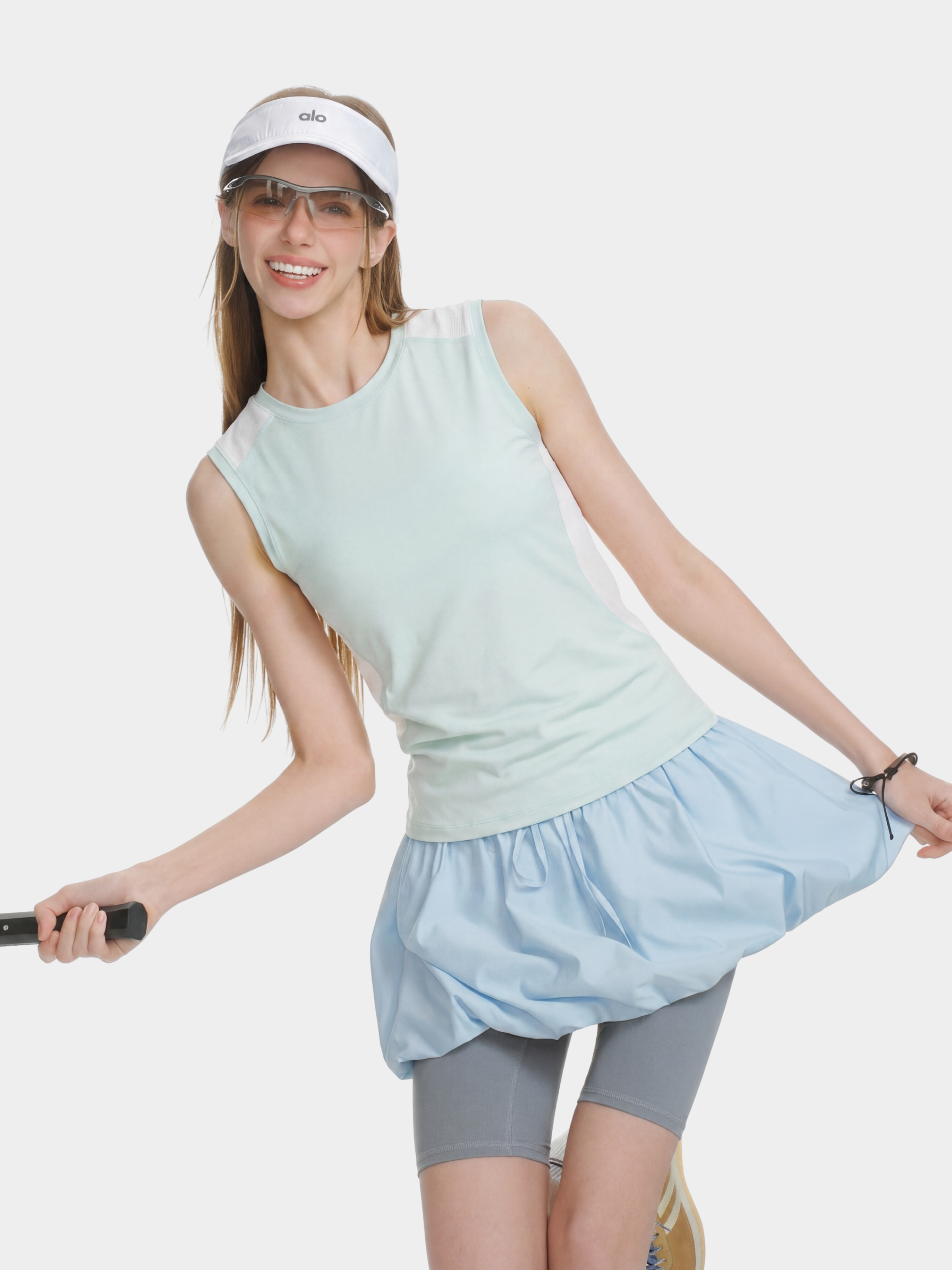 Ashvision - Women's Cooling Mesh Quick-Dry Performance Tank Top