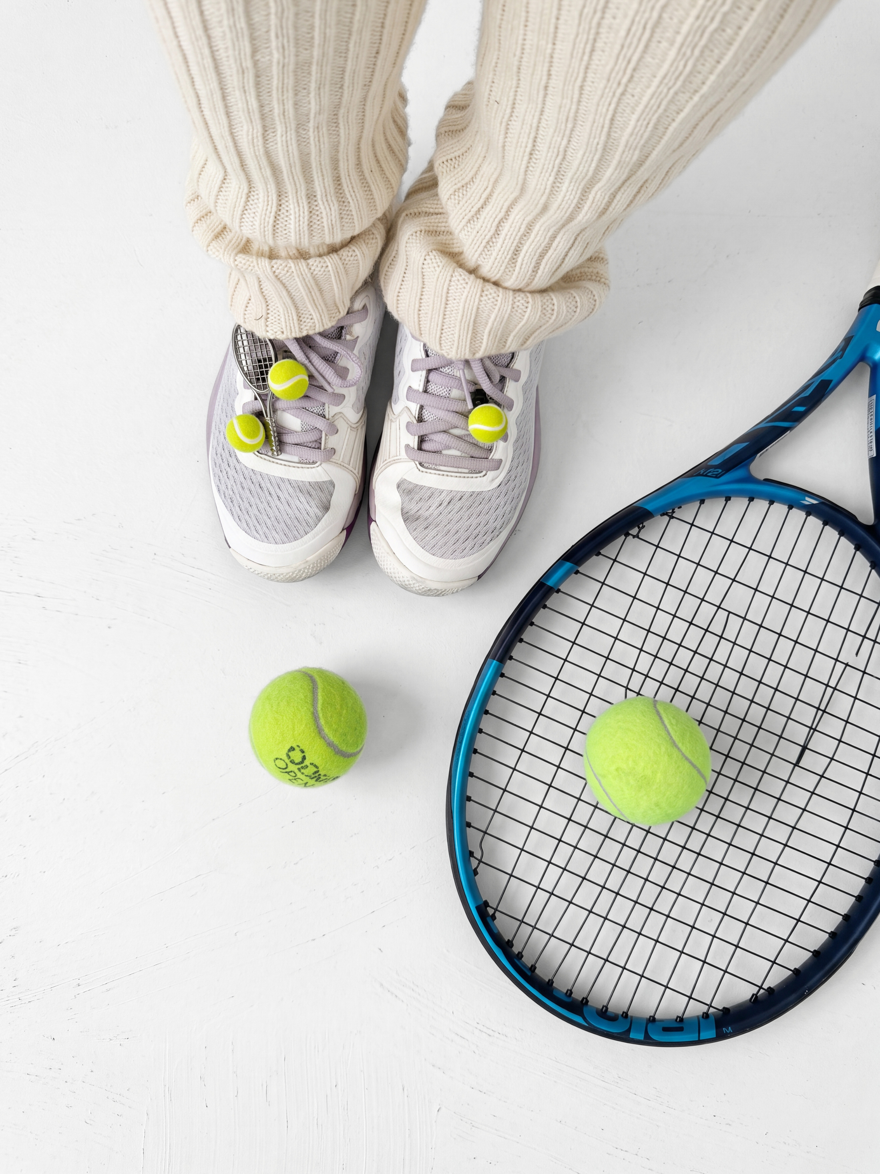 TennisLace - 3D Tennis Ball Shoelace Charm