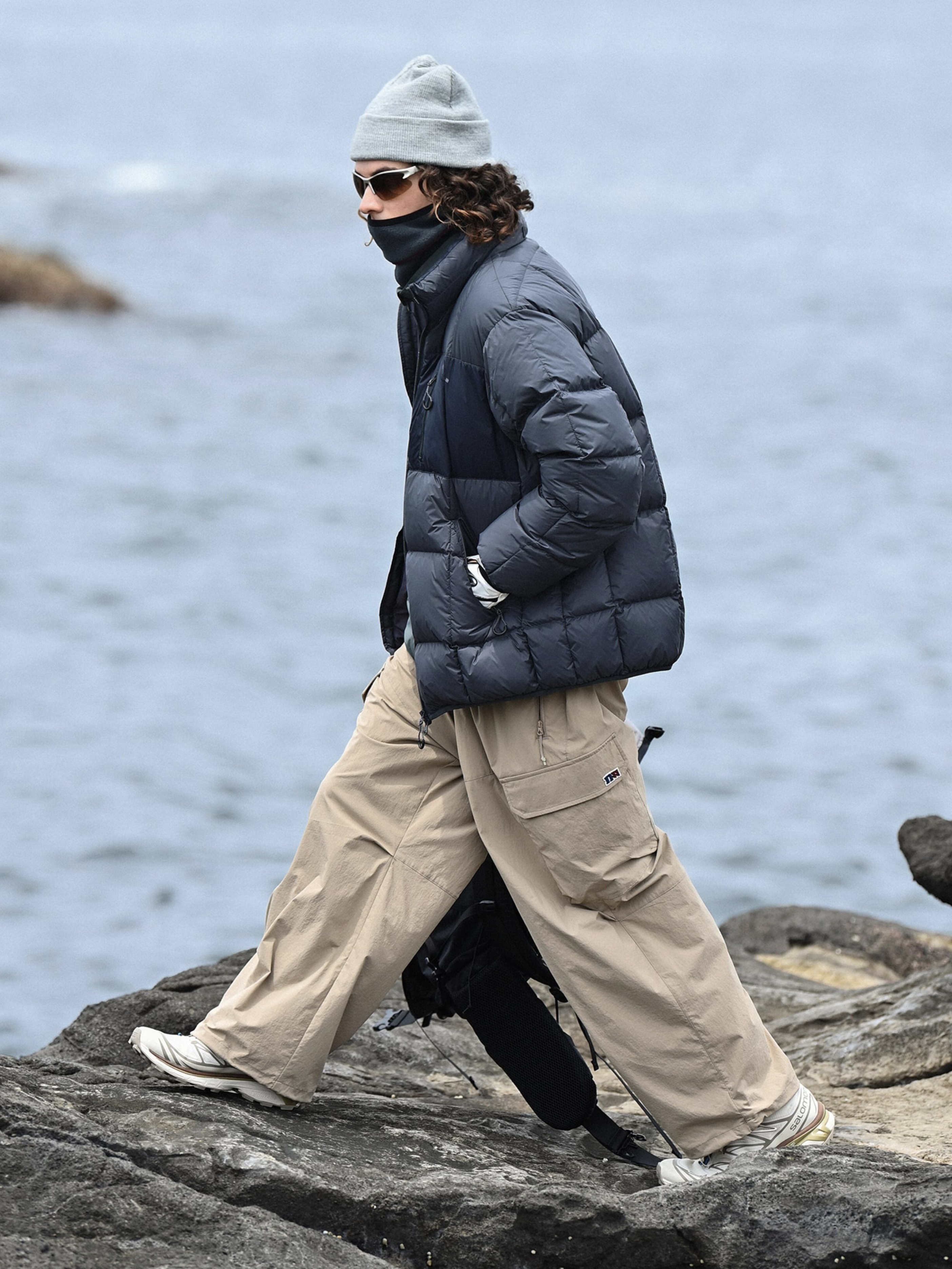 Wildthorn - Unisex 800FP 90% White Duck Down Tri-Proof Colorblock Jacket