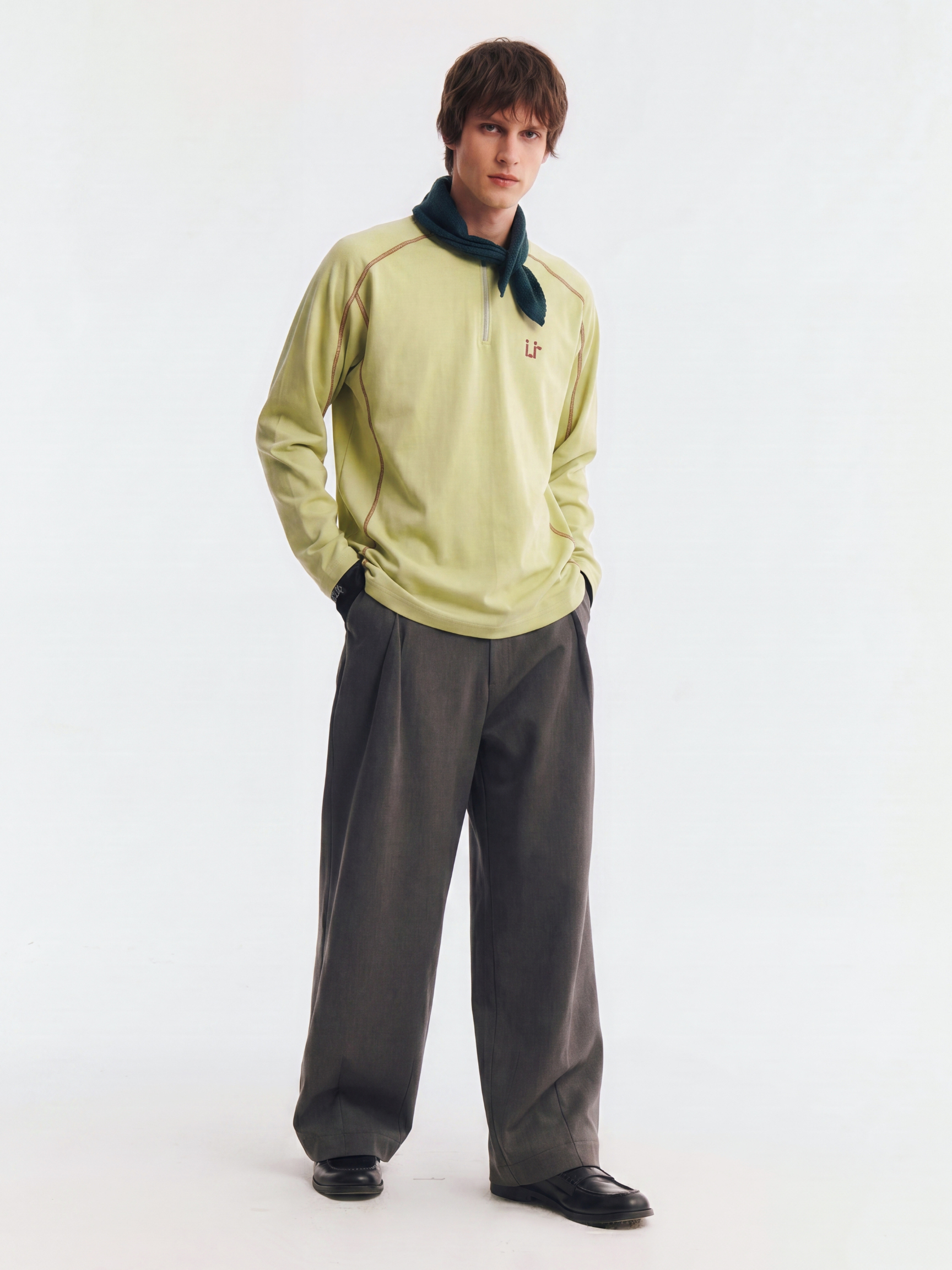 Meridian - Men's Sorona® Cooling Zip-Up Quick Dry Performance T-Shirt