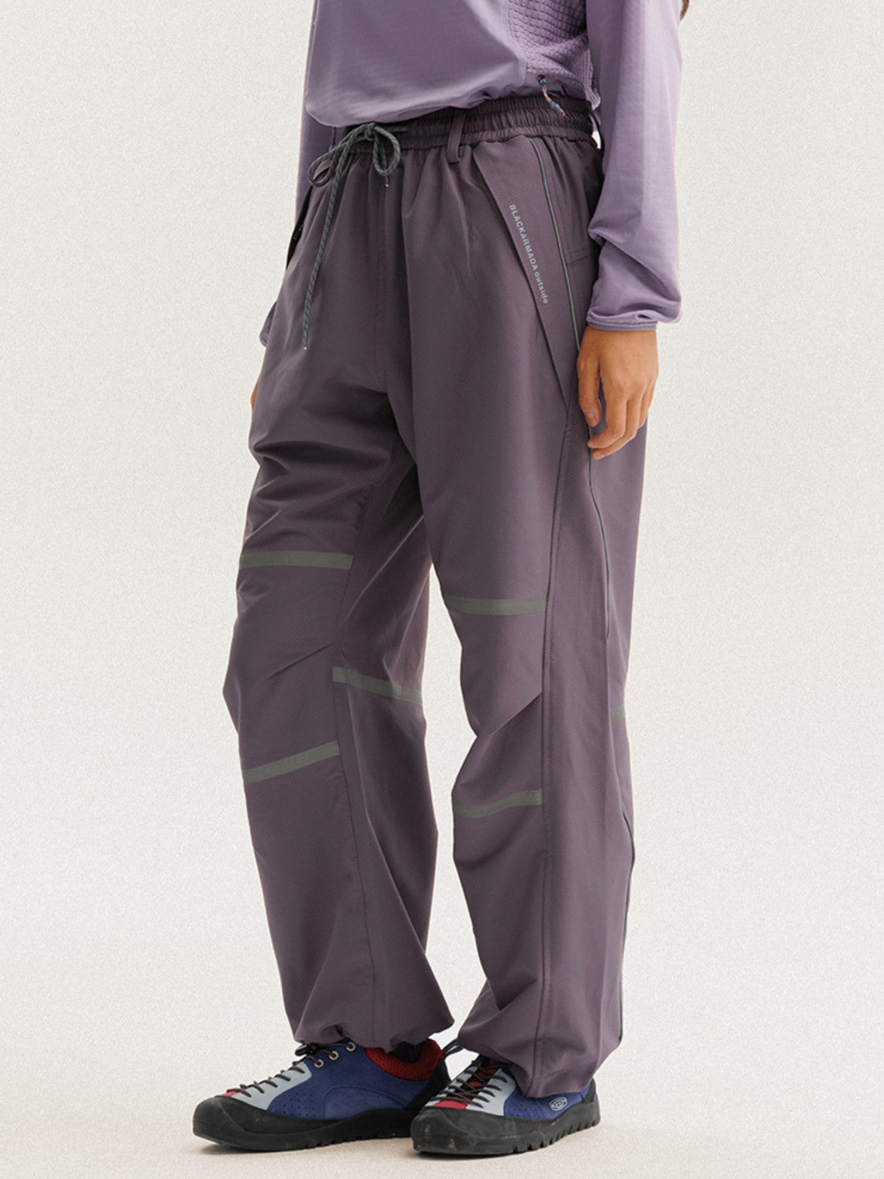 Pioneers - Unisex Reflective Softshell Utility Trekking Pants