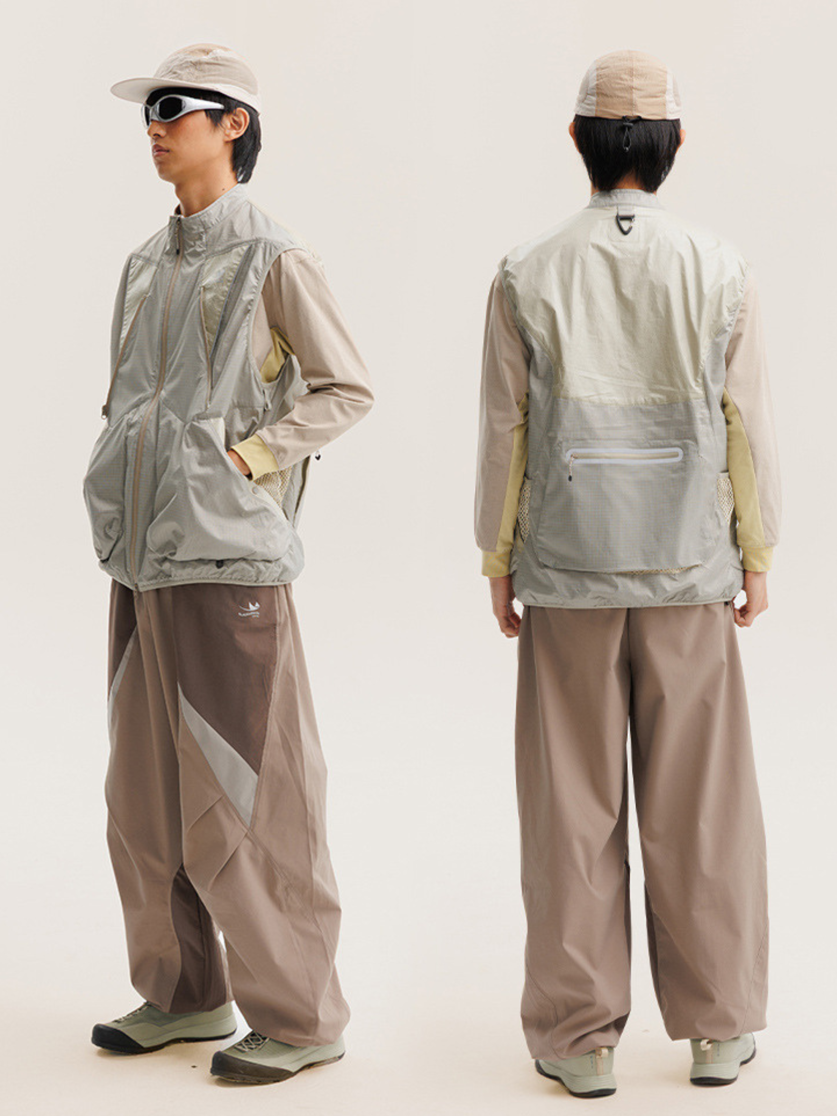 GT ONE - Unisex Water-Repellent Detachable Shell Jacket