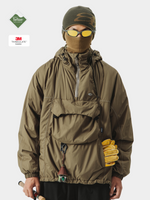 HeatWrap - Unisex Half-zip Primaloft Hooded Insulated Jacket GONGGAR SPORTS