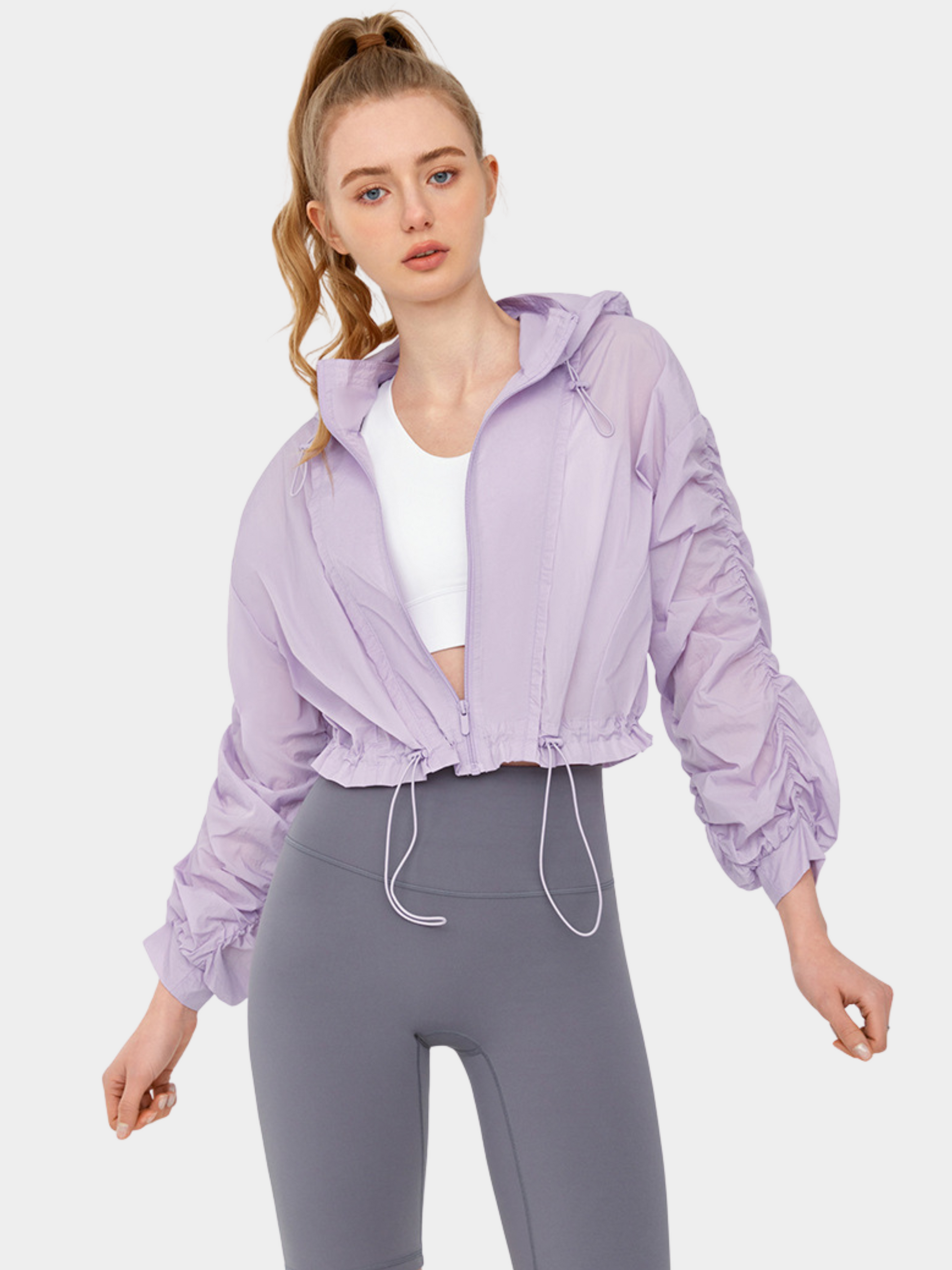 MesaCrate - Women's Lightweight Breathable Waist-Adjustable Jacket GONGGAR SPORTS