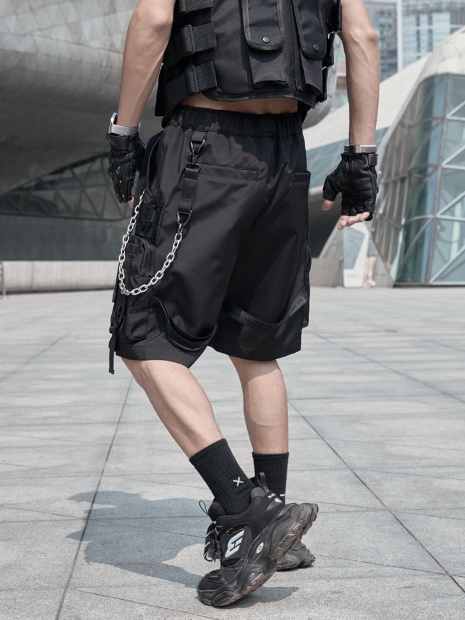 BaseShell - Men's Multi-Pocket Shorts GONGGAR SPORTS