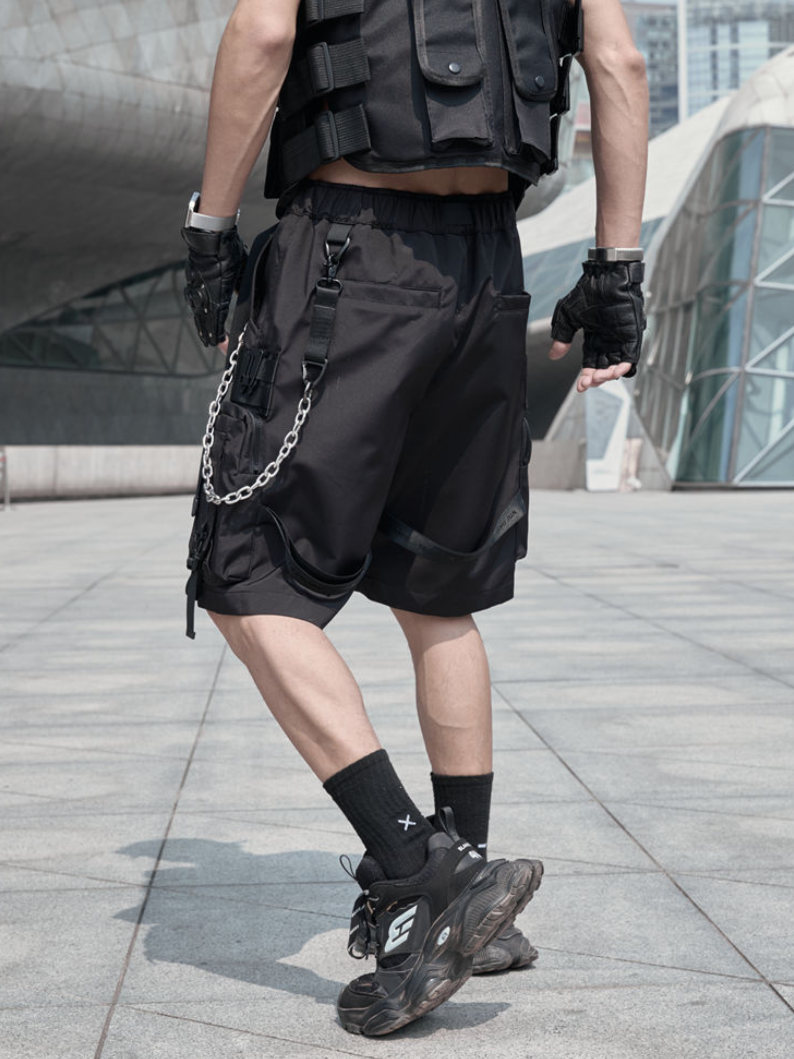 BaseShell - Men's Multi-Pocket Shorts GONGGAR SPORTS