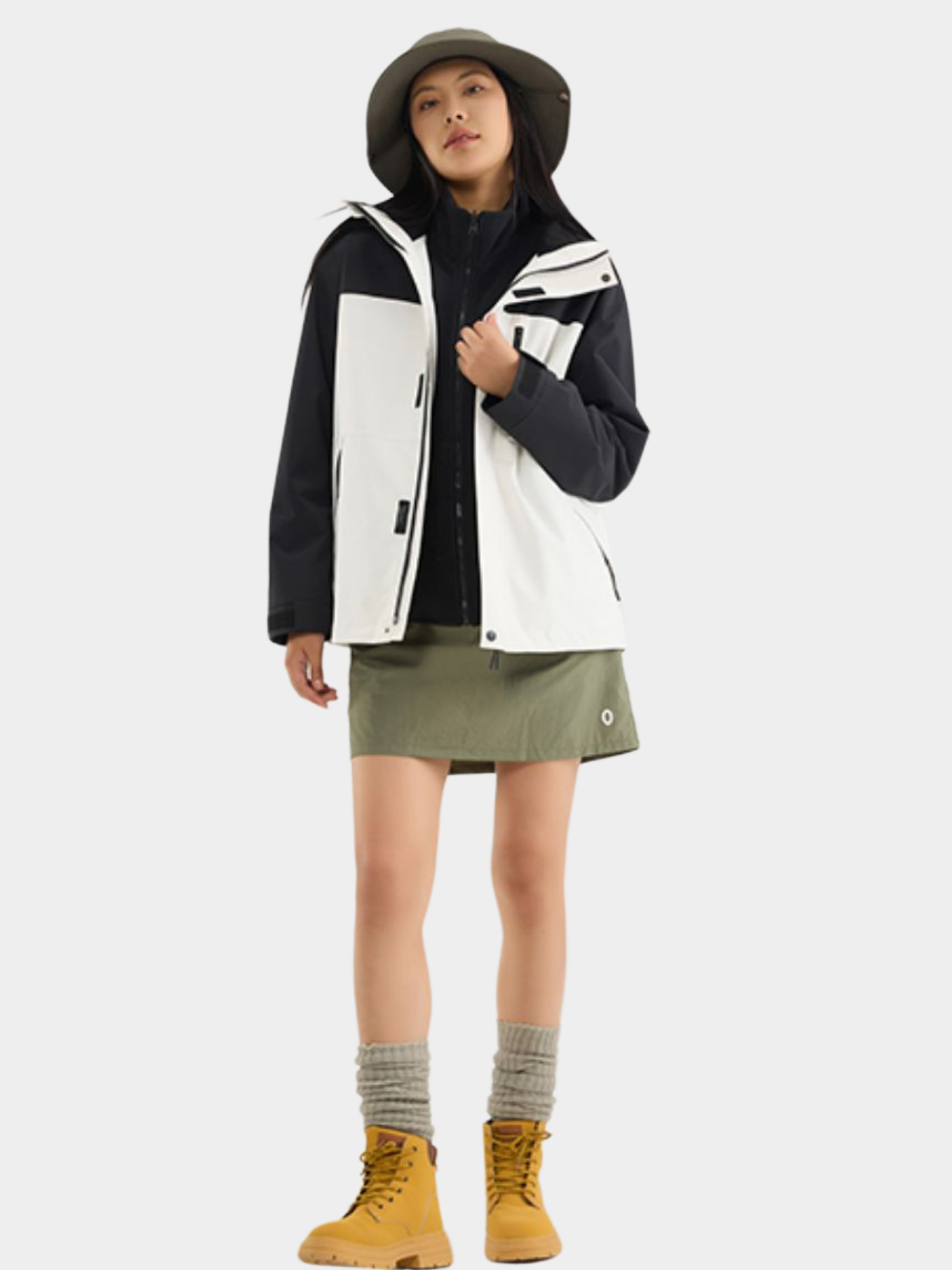 CanyonTote - 3-in-1 Graphene Tech Waterproof Down & Fleece Jacket