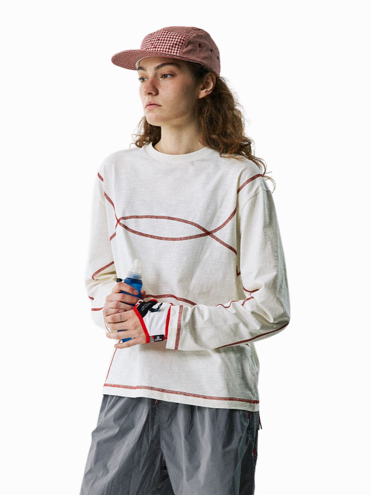 Glacialwind - Slub Cotton Breathable Running Long Sleeve
