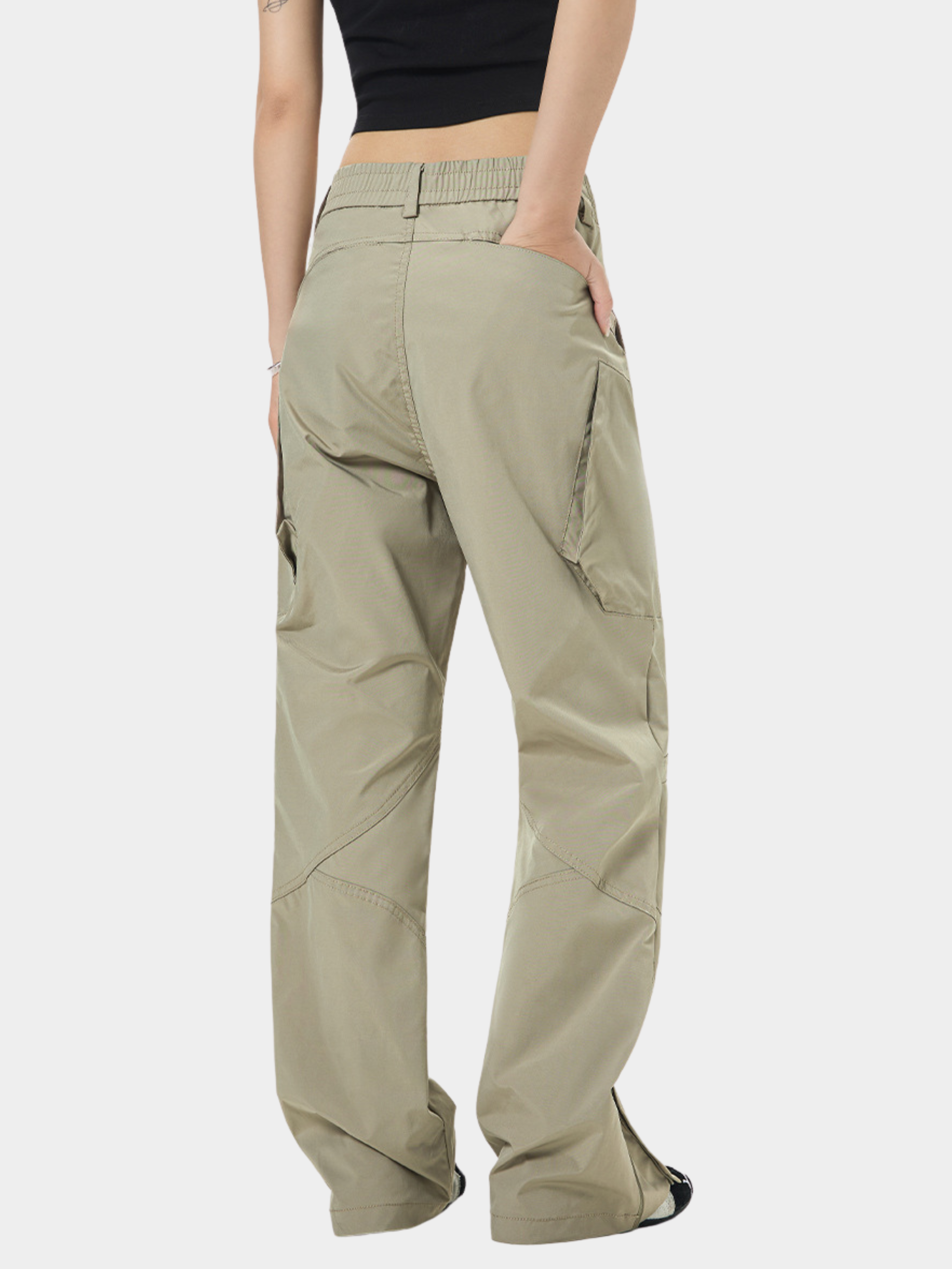 Aquastep - Women's Slim Fit Tapered Cargo Pants