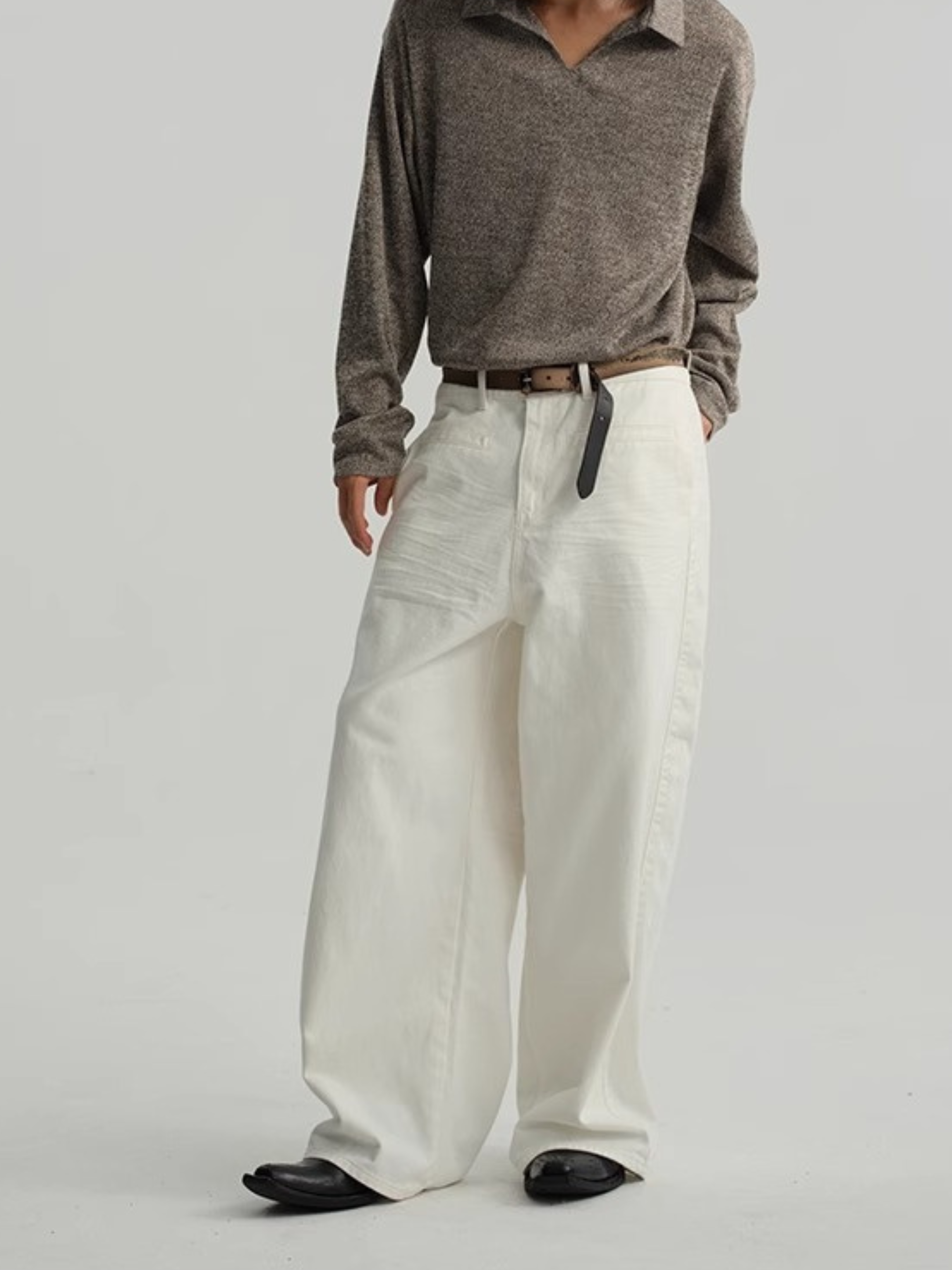 ForestPack - Men's Wide-Leg Denim Pants GONGGAR SPORTS
