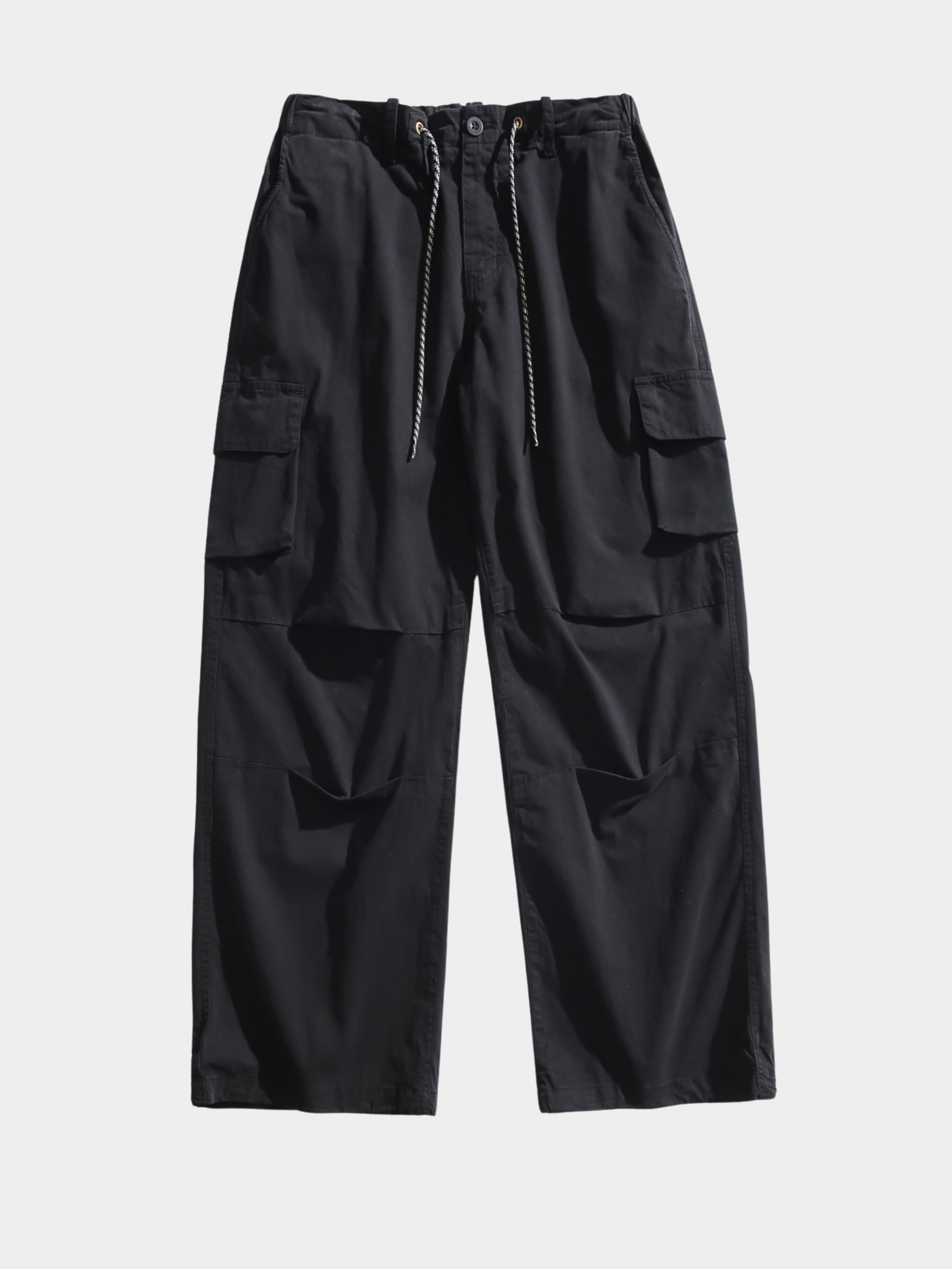 EagleNest - Unisex Loose Straight-Leg Utility Pants with Adjustable Hem GONGGAR SPORTS