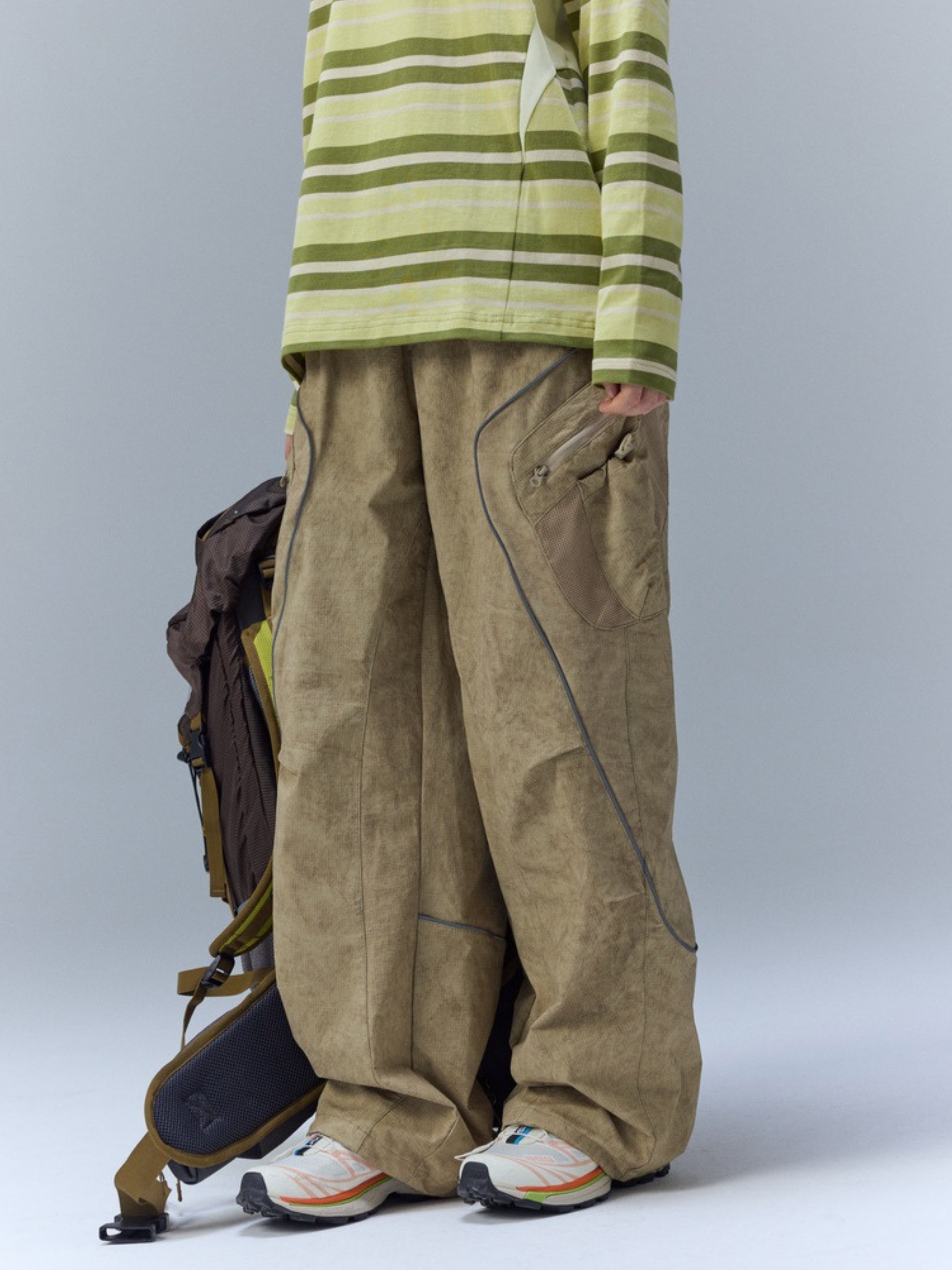 FireClip - Men's Water-Repellent Mud-Dye Utility Cargo Pants