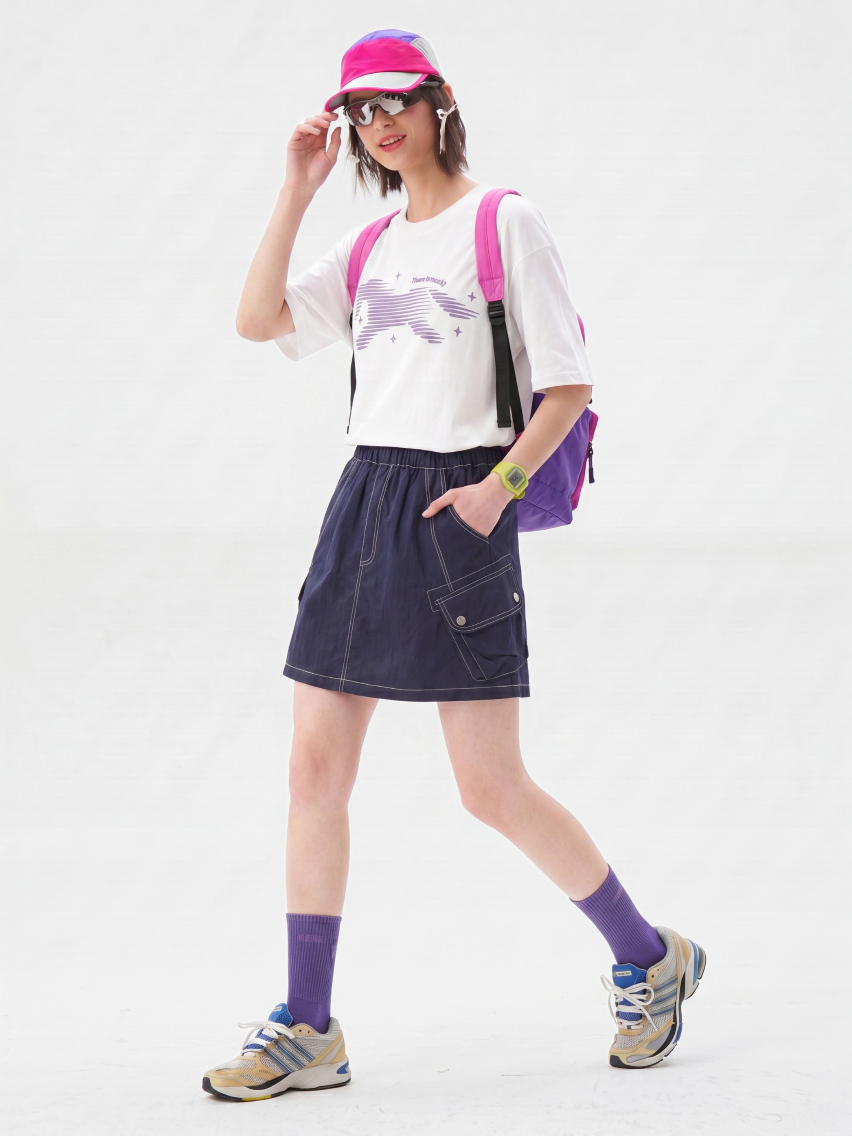 TwilightTie - Women's Anti-Exposure Functional Side Pocket Skirt