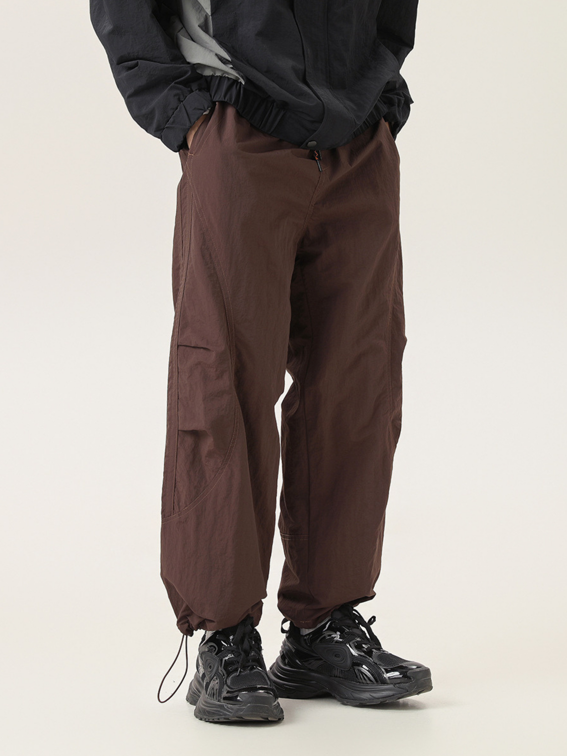SwiftShoe - Men's Fleece-Lined Wide-Leg Pants GONGGAR SPORTS