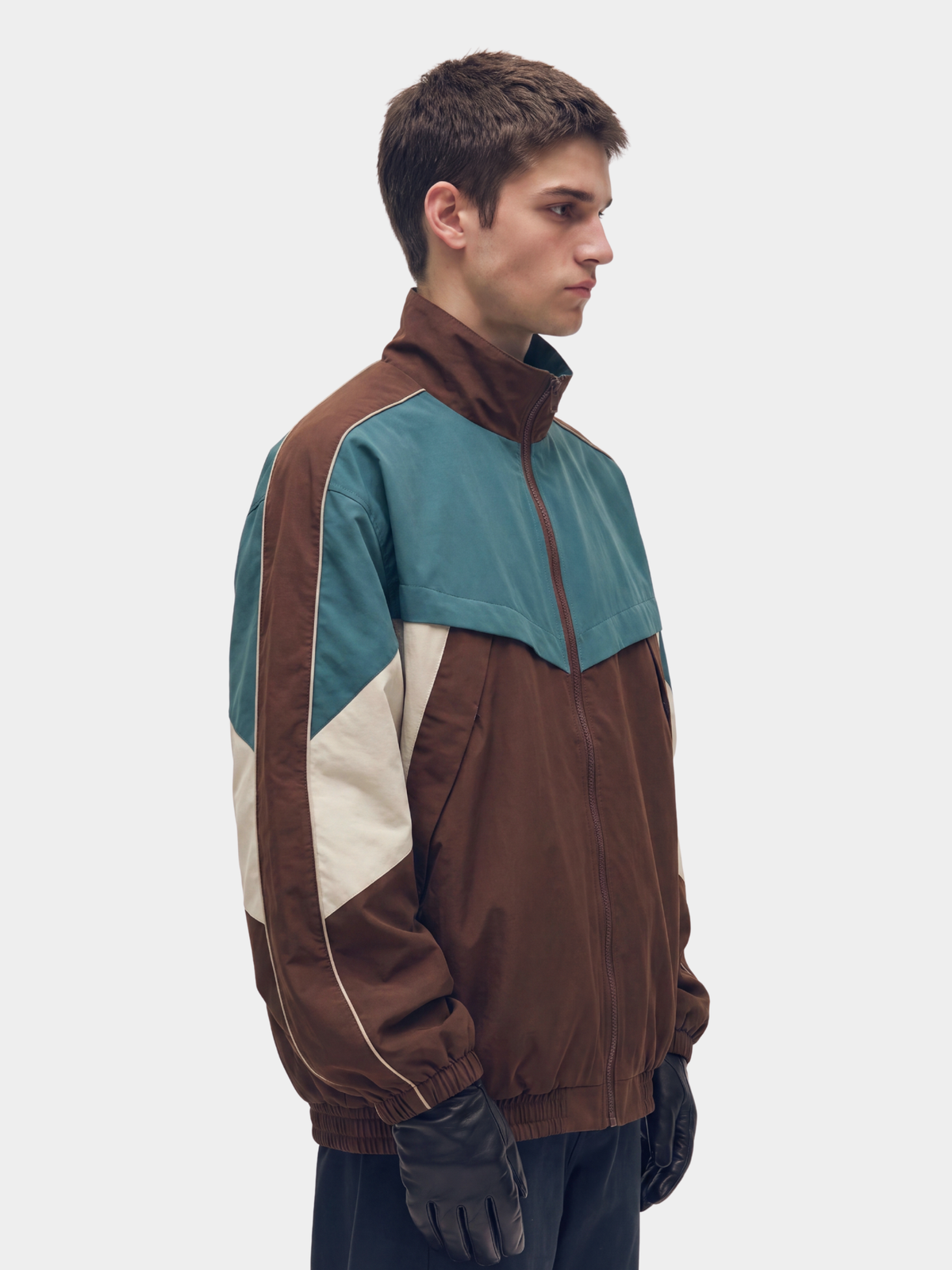 EcoFlask - Men's Retro Color-Block Water-Repellent Jacket