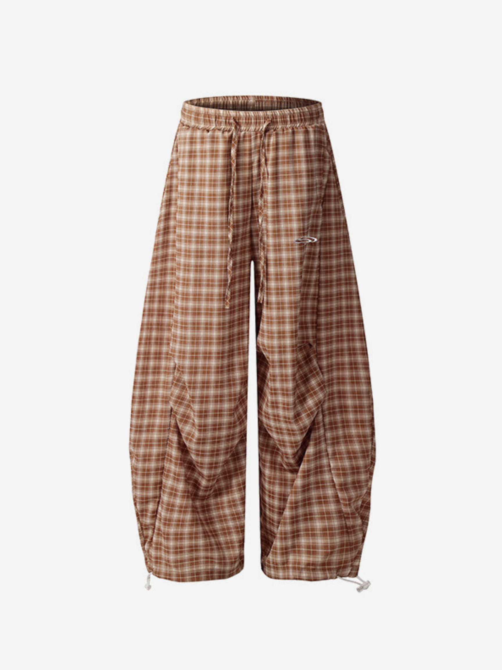 FlexMove - Women's Plaid Straight-Leg Wide-Leg Pants