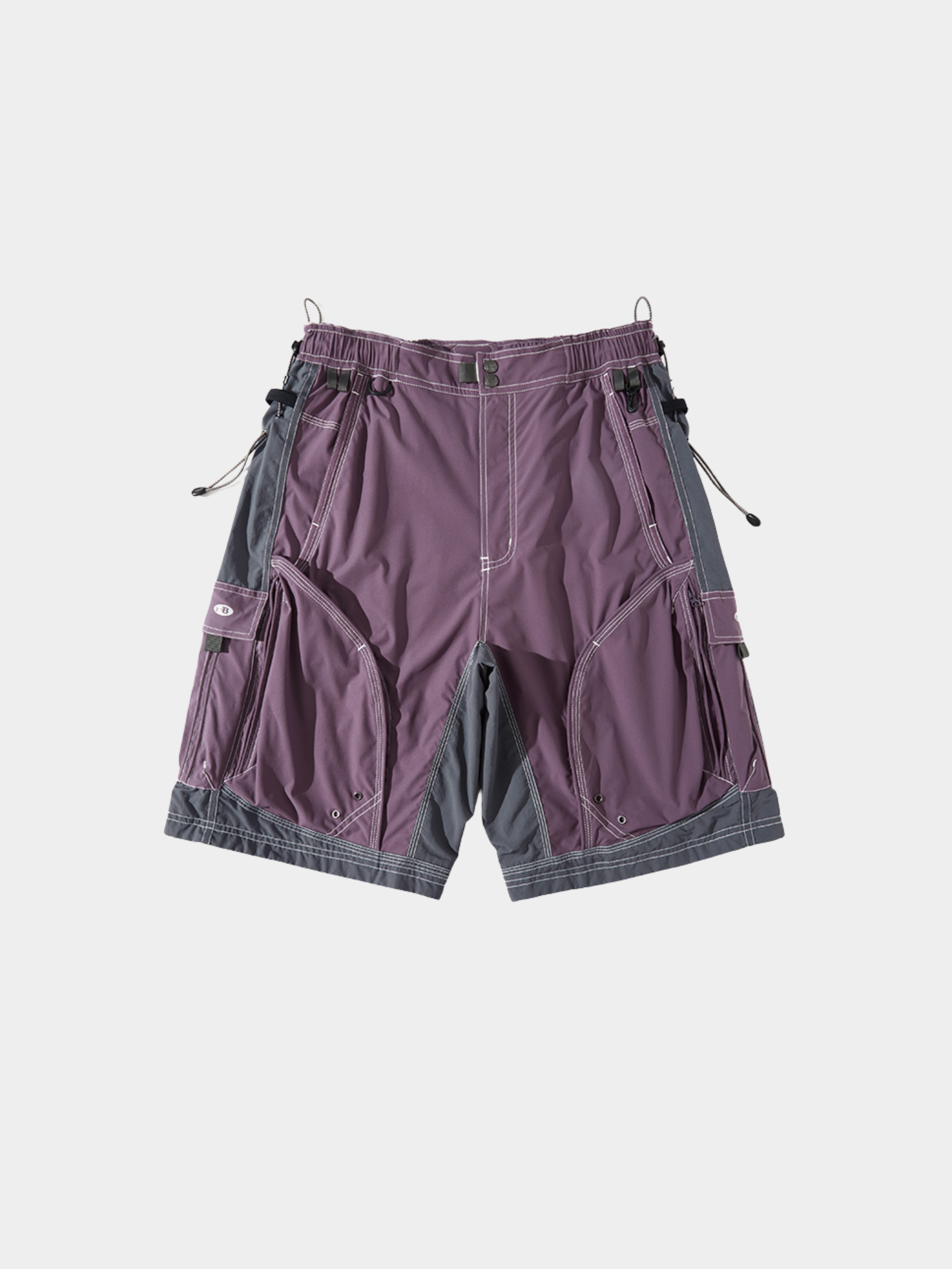 BaseMat - Men's Retro Patchwork 5-Inch Shorts GONGGAR SPORTS