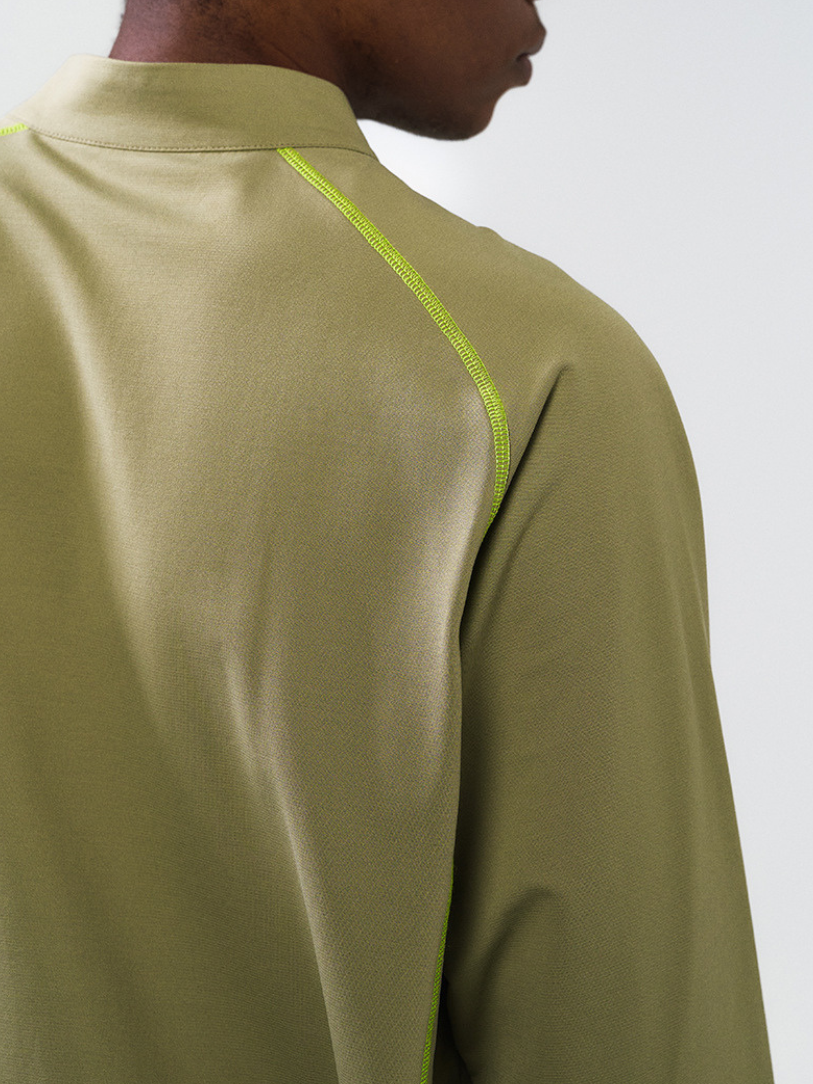 HeatCoat - Men's Windproof High-Neck Half-Zip Base Layer