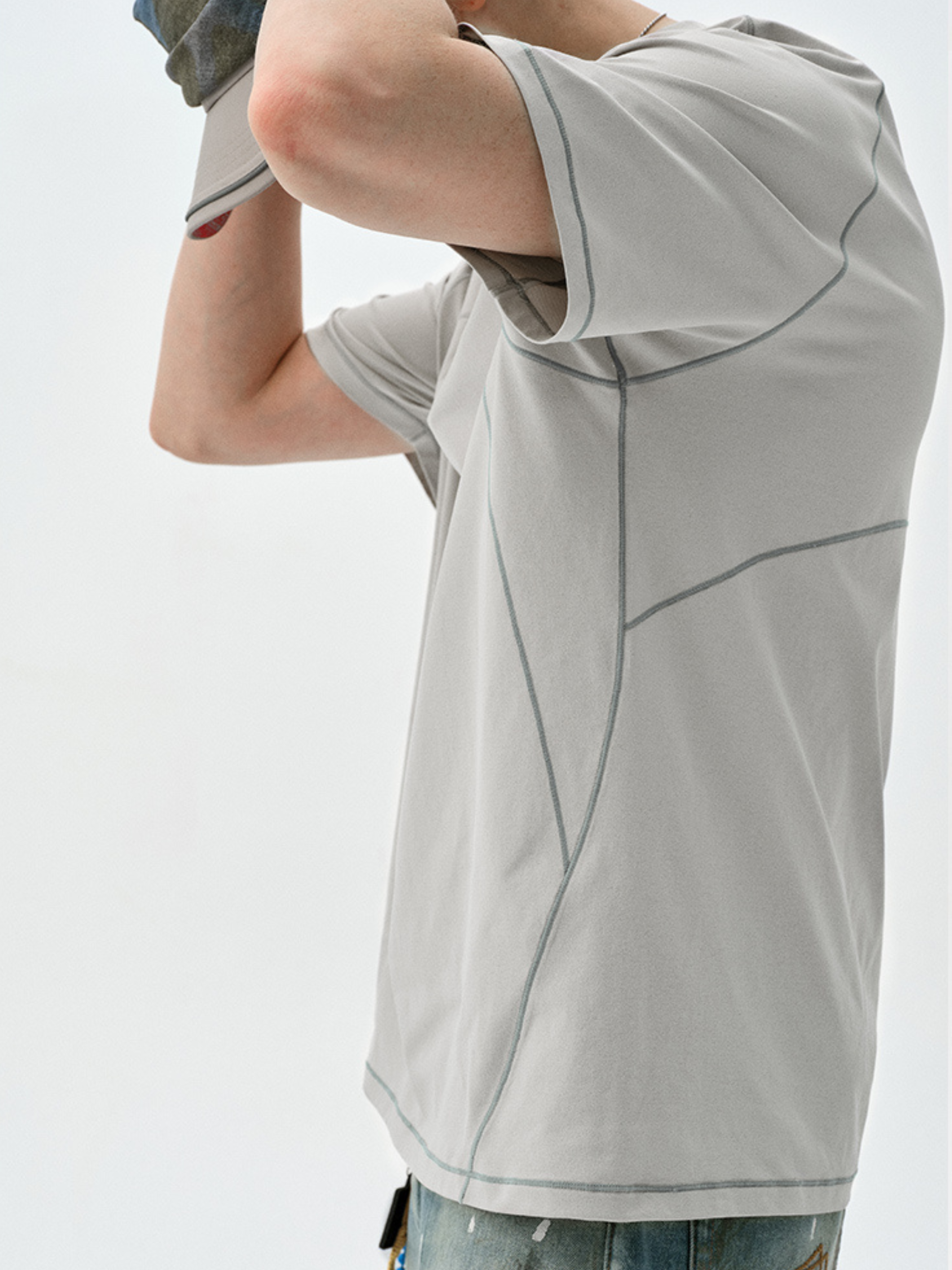 Emberreach - UPF50+ Moisture-Wicking Antibacterial Crewneck T-Shirt