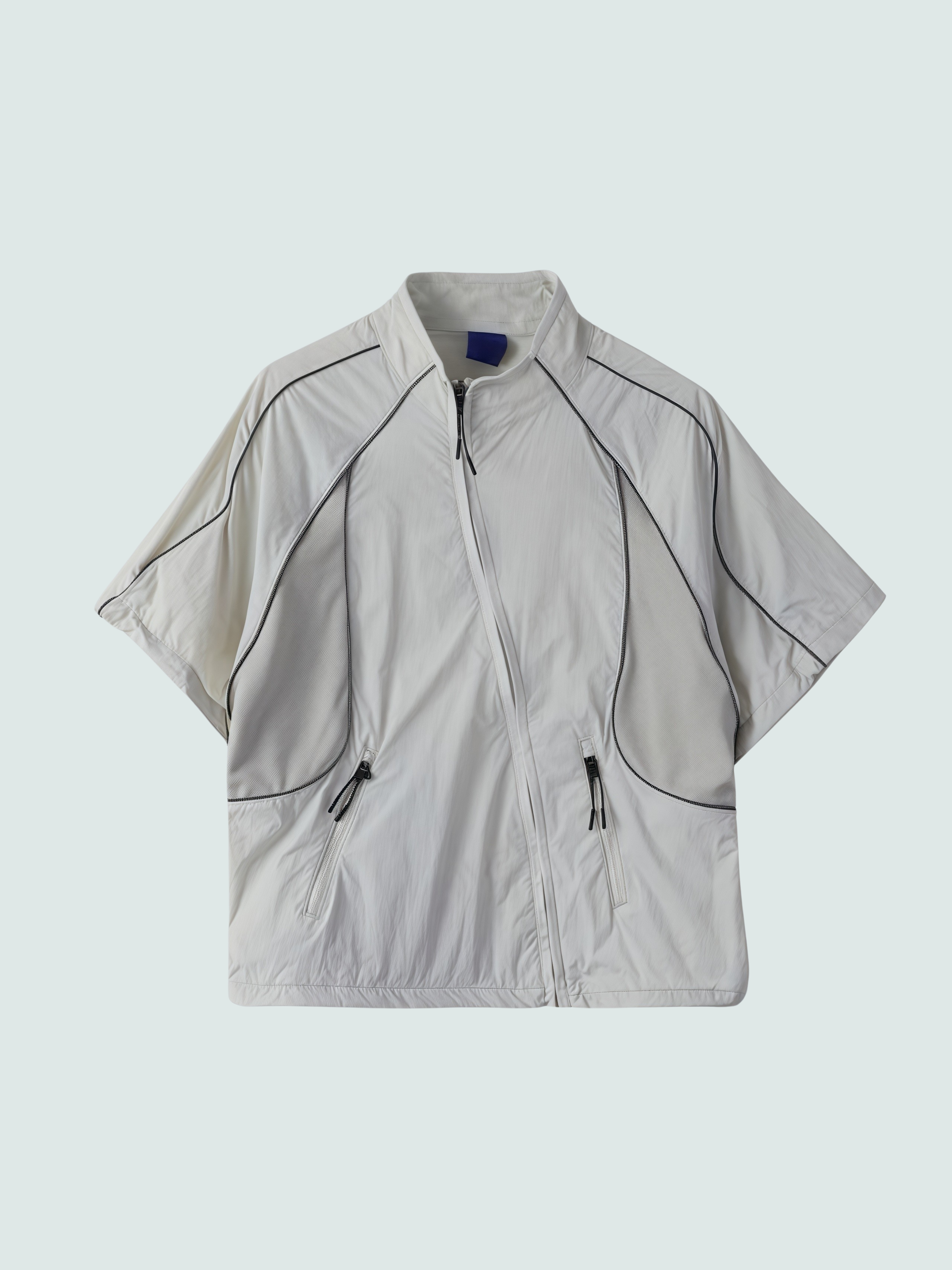 Cavecrack - Women's Mesh-Panel Breathable Short-Sleeve Cardigan