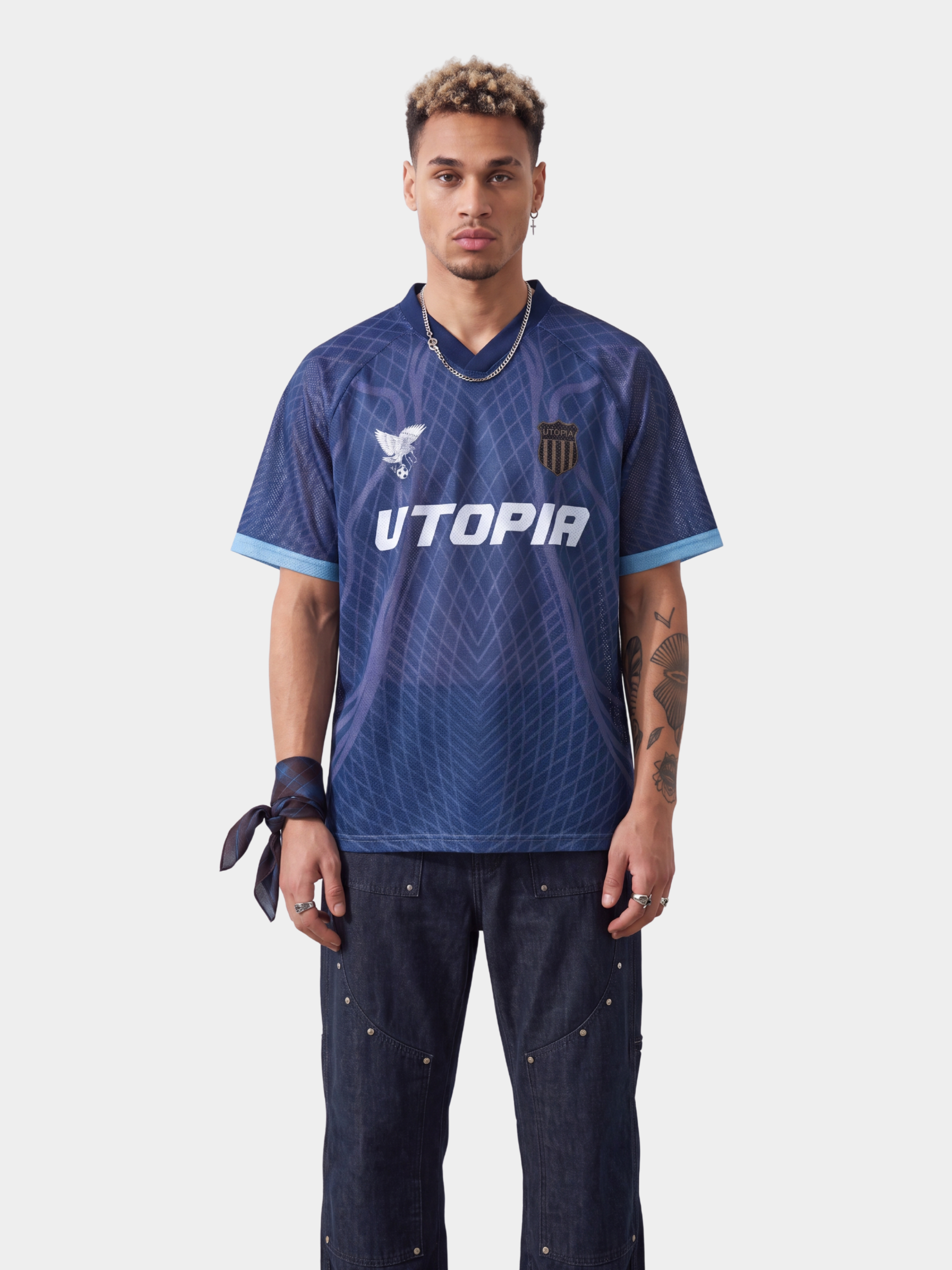 AzureDrift - Unisex Breathable Mesh Quick-Dry Sports T-Shirt