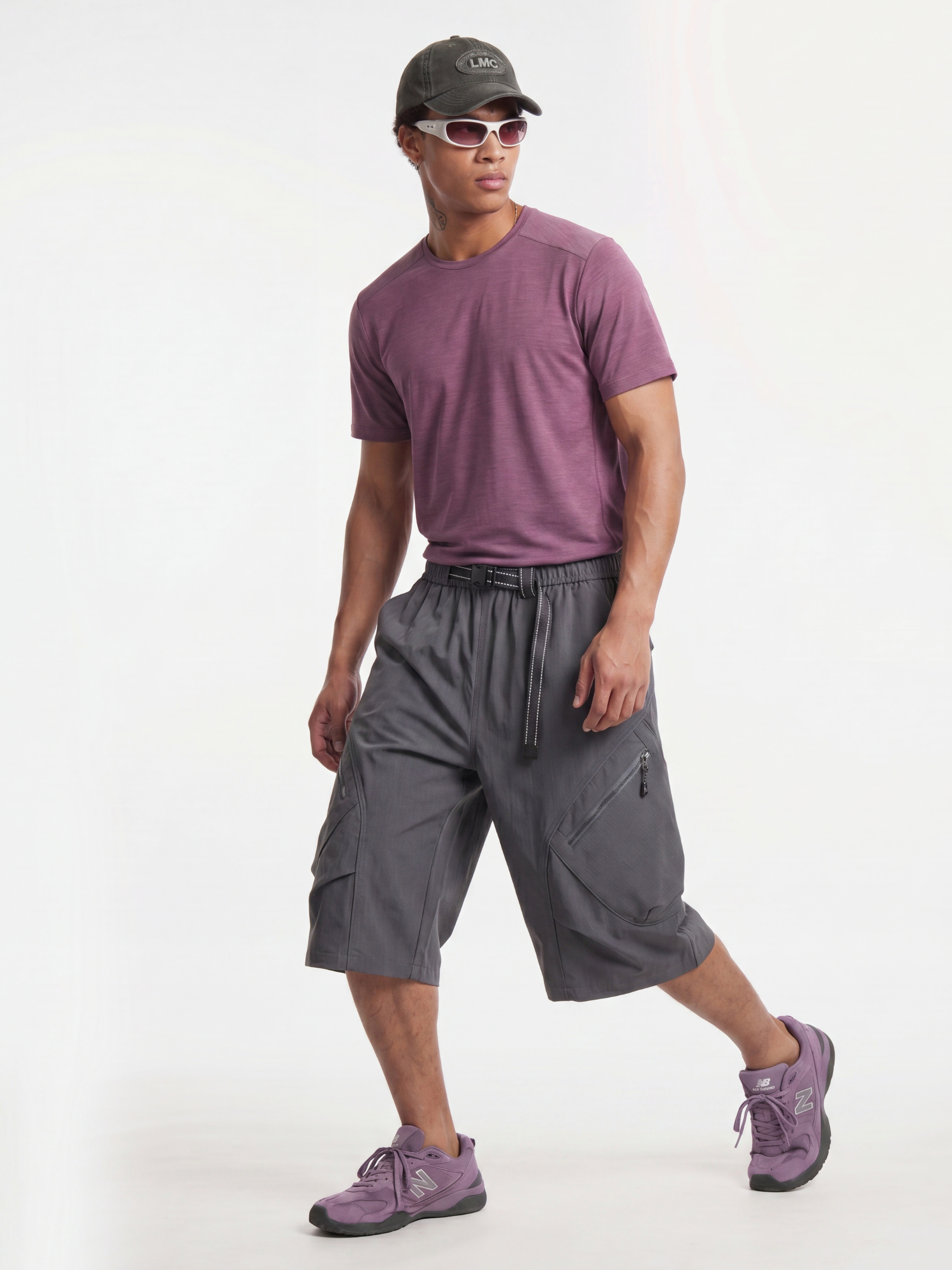 CamoDrift - Unisex UPF 50+ Water-Repellent Camo Wide-Leg Utility Pants