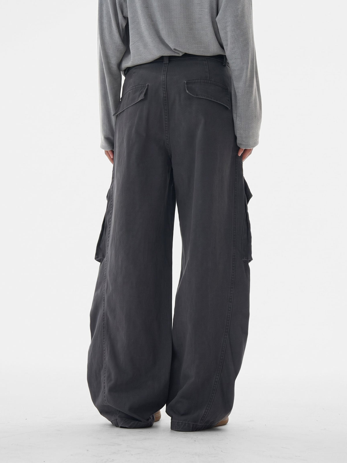 WideDrift - Abrasion-Resistant Multi-Pocket Cotton Cargo Pants